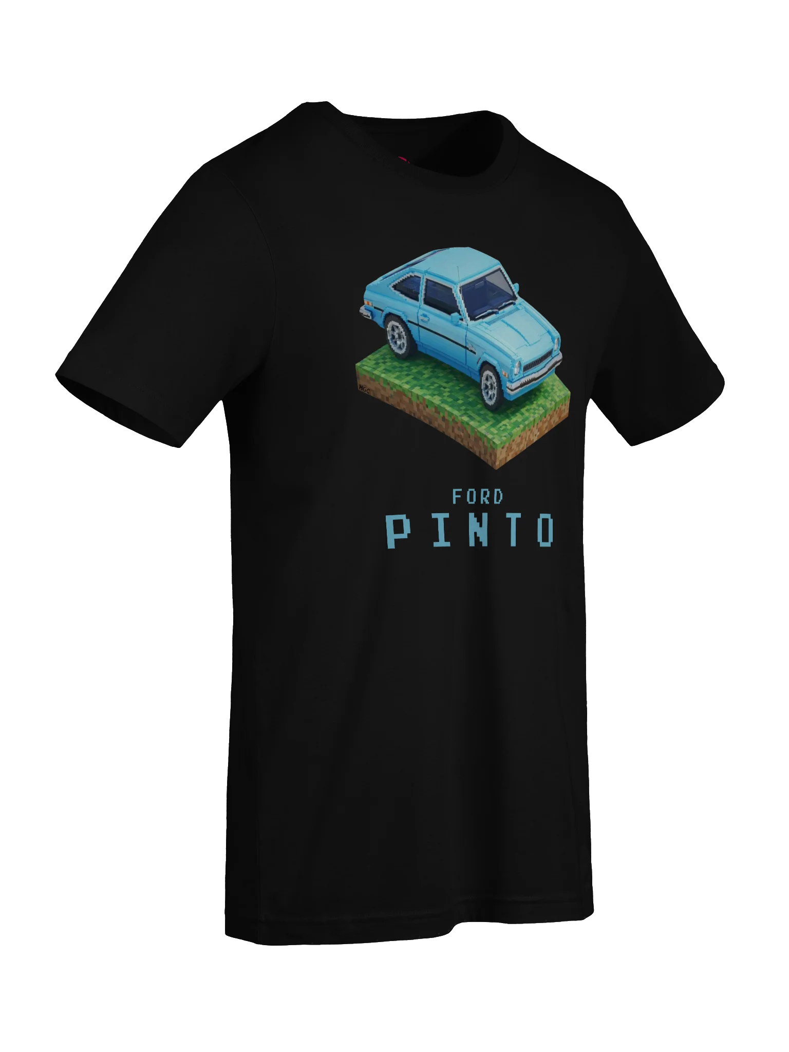 Baby Blue Ford Pinto Shirt (Pixel, Retro, Minecraft) product image (9)