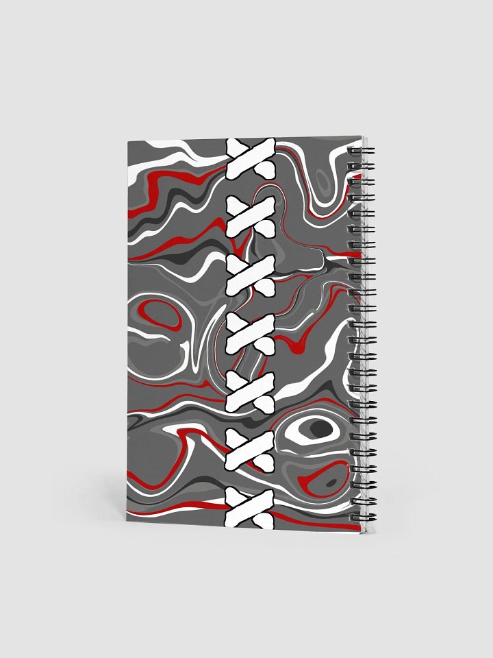 Vanessa Into Madness Gray Notebook product image (2)