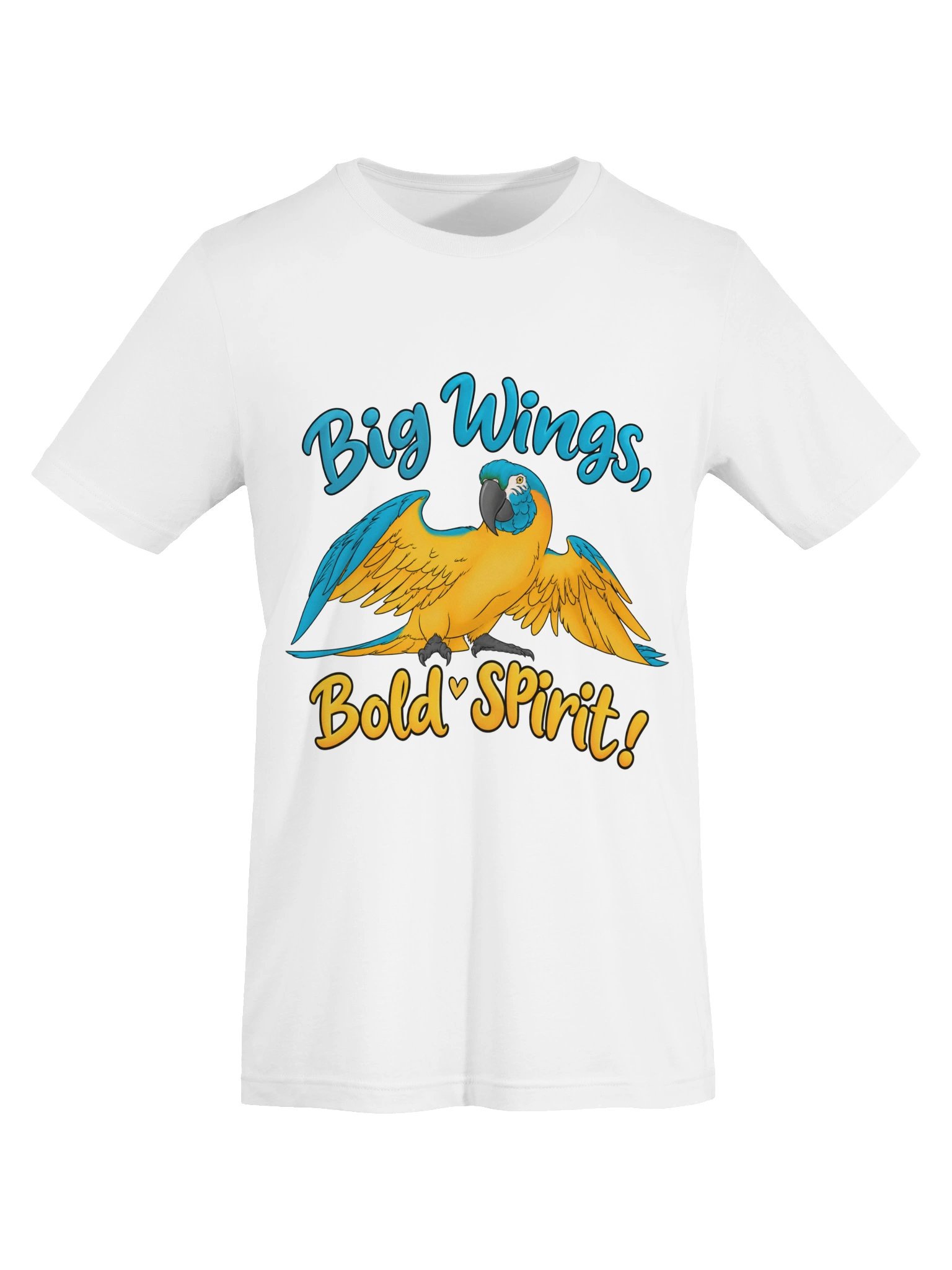 Big Wings, Bold Spirit! Unisex T-Shirt (light) product image (1)
