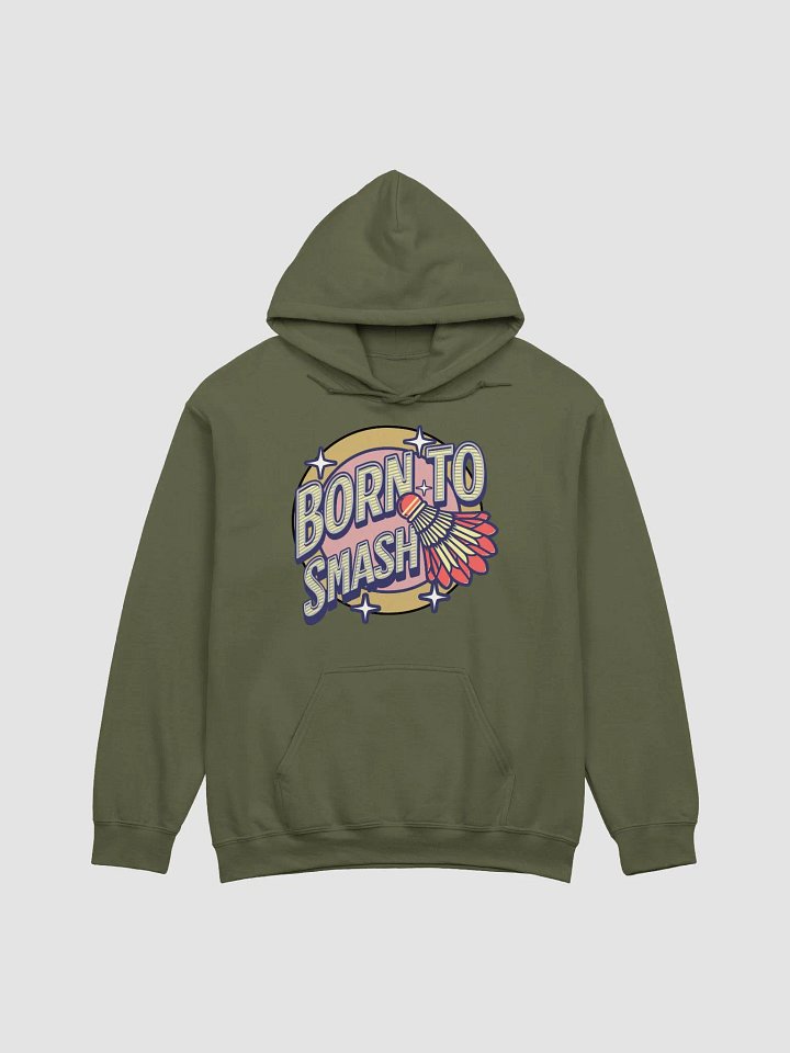 Born To Smash Badminton Champion Hoodie product image (1)
