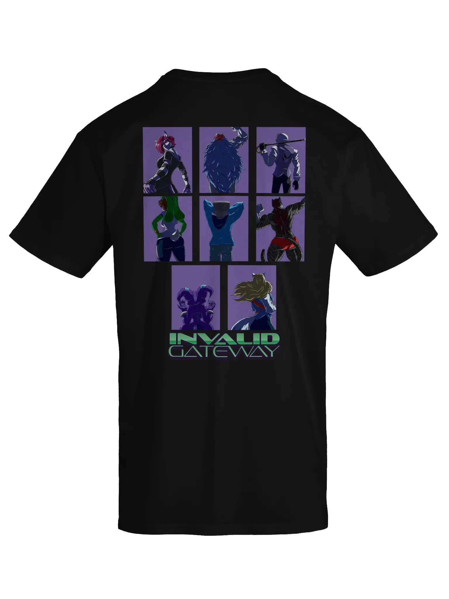 Dynamic Grid Unisex T-Shirt product image (4)