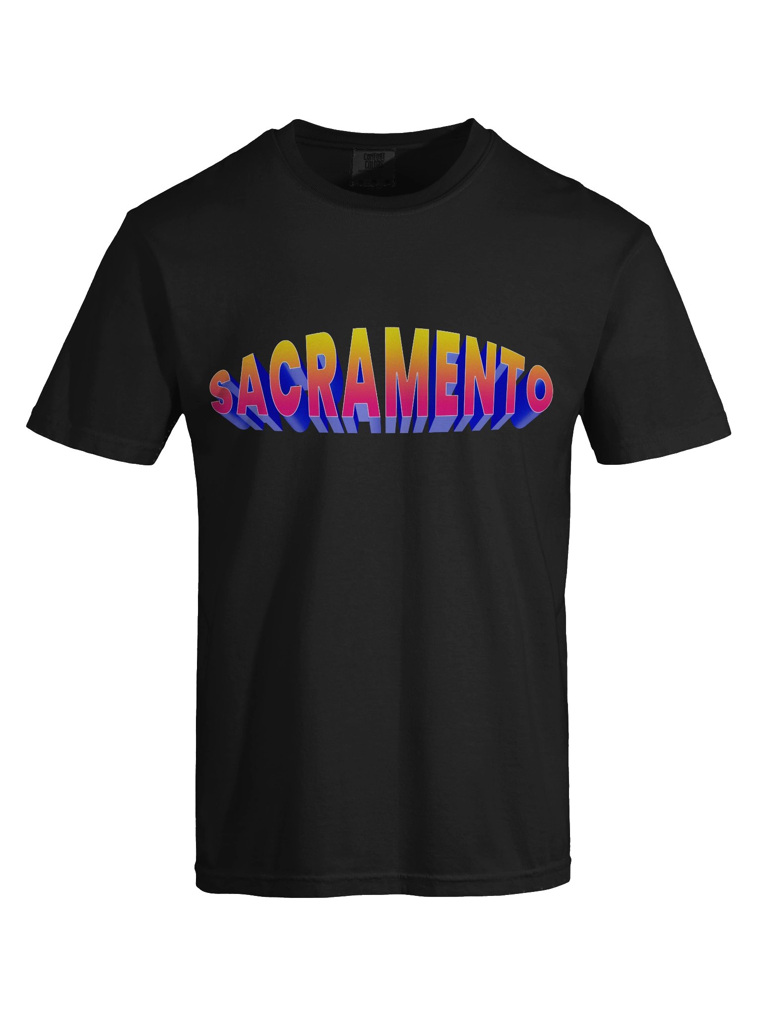 SACRAMENTO 3D Gradient Tee product image (7)