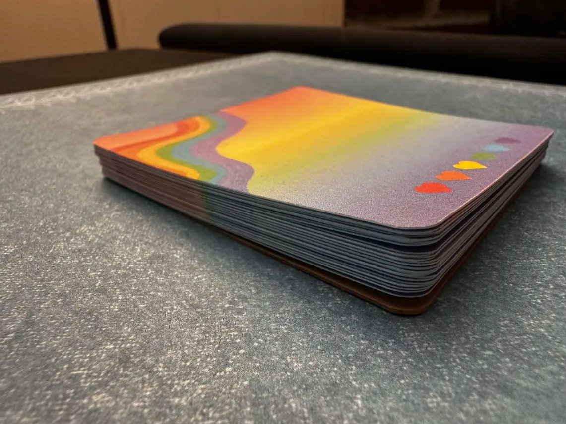Rainbow Memo Pad 3x3inch product image (6)