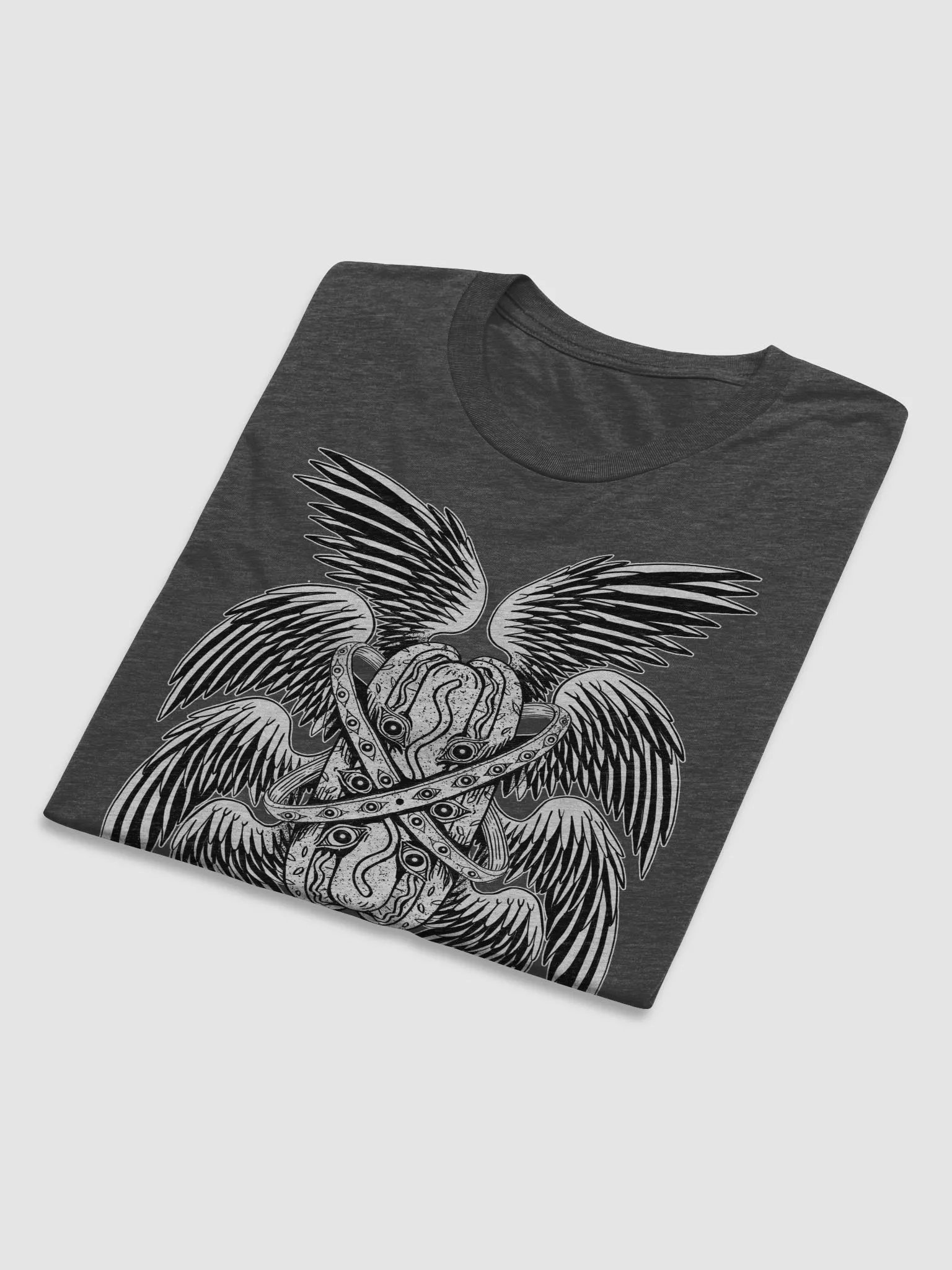 Biblically Accurate Hotdog Triblend Shirt product image (6)