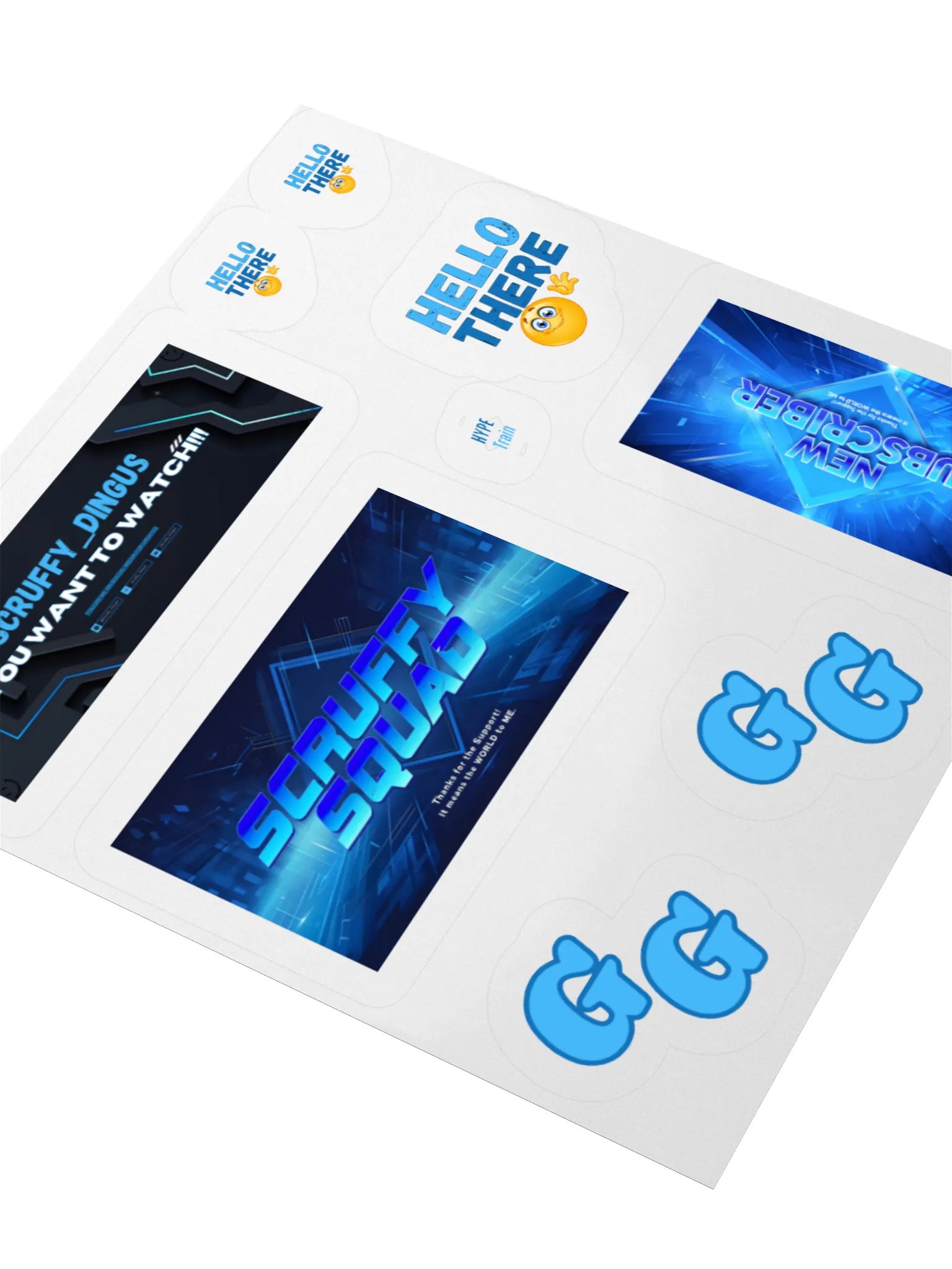 Scruffy Squad Sticker Pack product image (6)