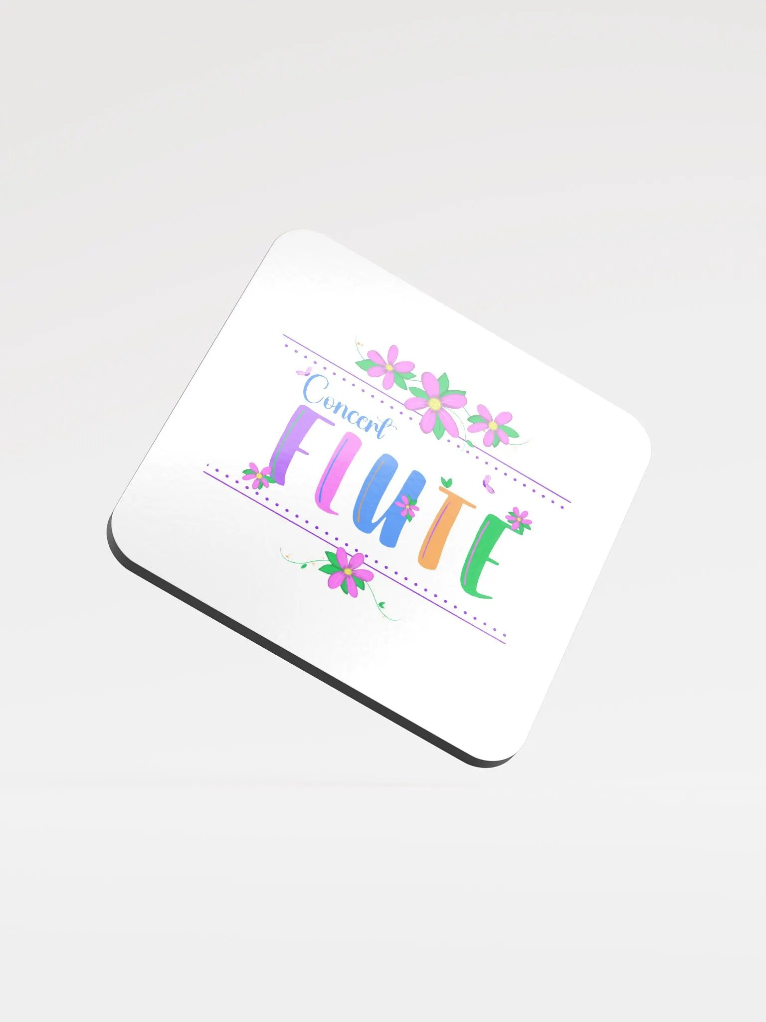 Floral Flute Coaster - C Flute product image (1)