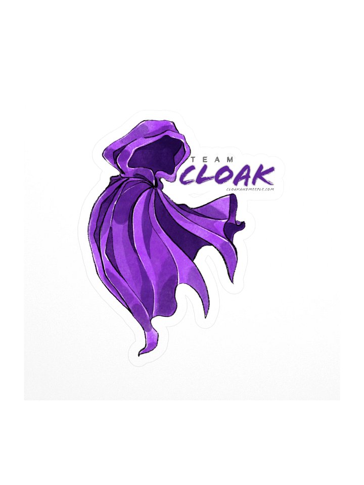 Team Cloak Kiss Cut Stickers product image (1)