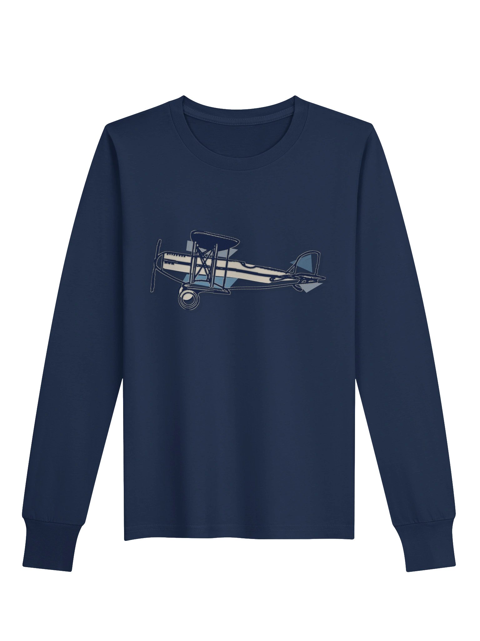 Orbit Fair Biplane Youth Long Sleeve Tee product image (3)