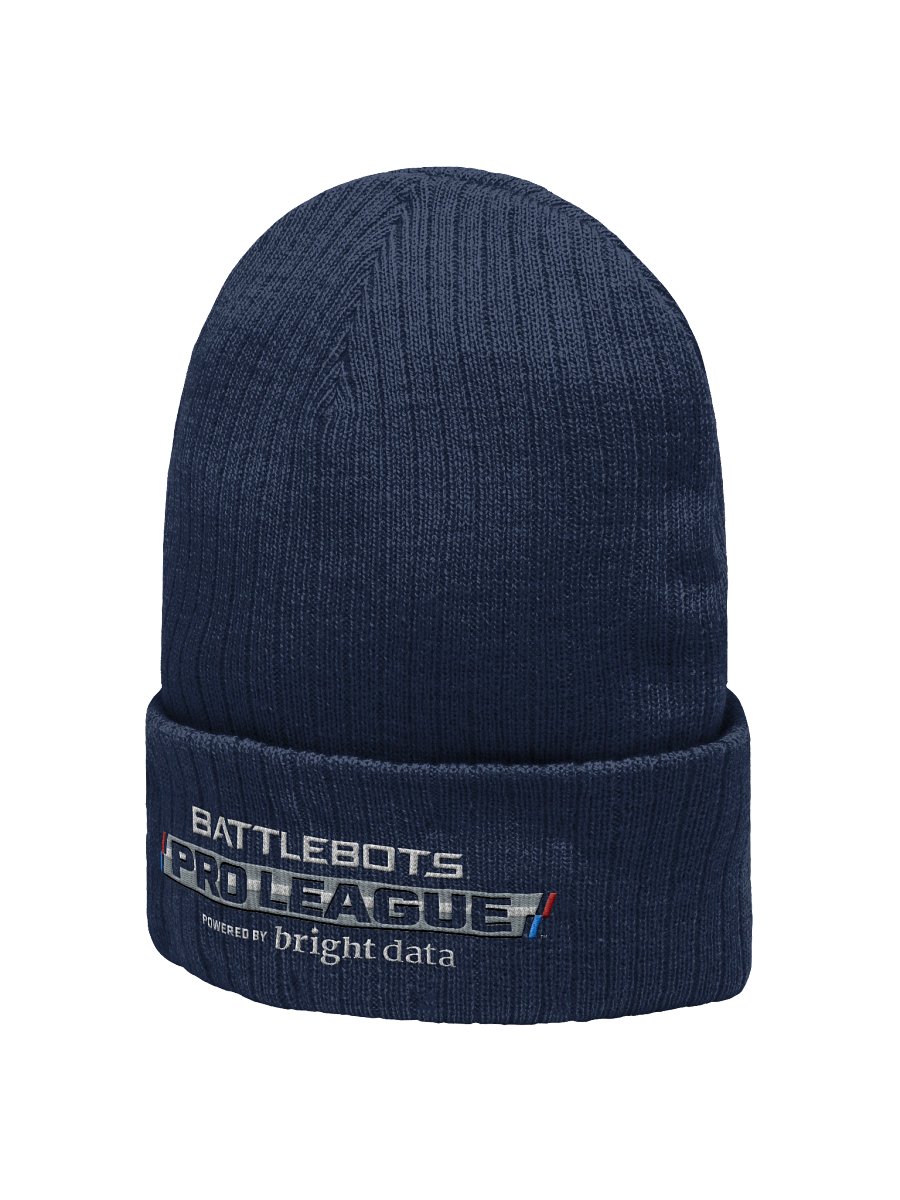Battlebots Pro League Ribbed Beanie - BattleBots Elite Gear! product image (11)