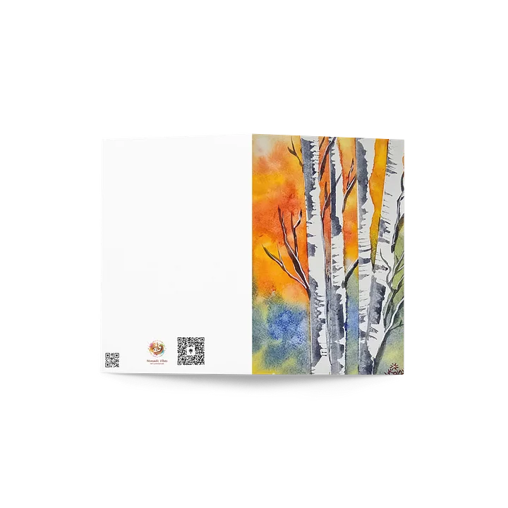 Fall Birch - Greeting Card product image (2)
