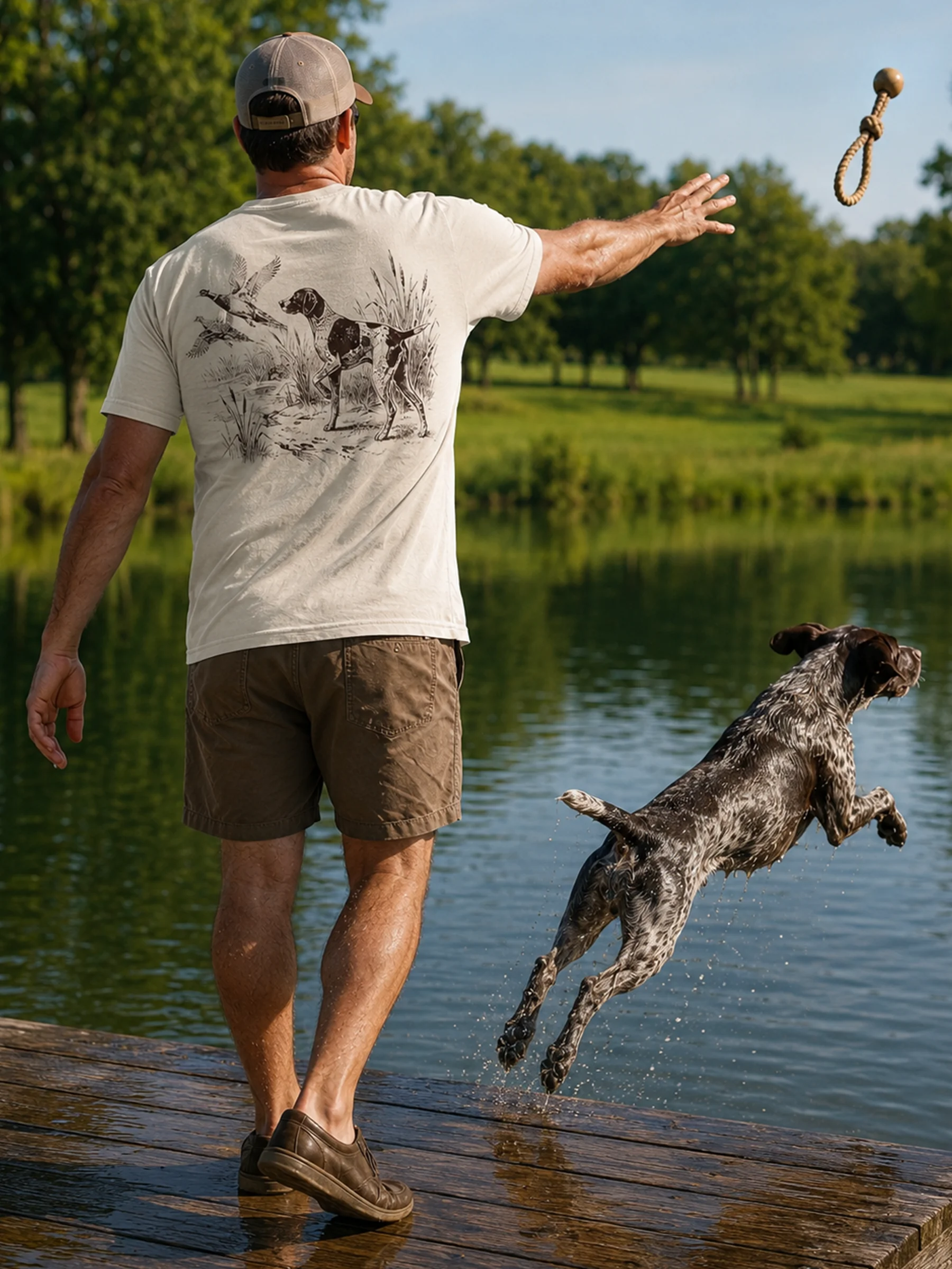 Pointer Dog Pheasant Hunting Shirt product image (3)