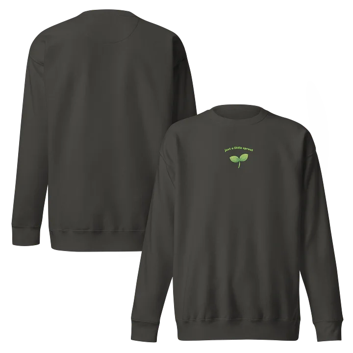 Just a little Sprout Embroidered Sweatshirt product image (2)