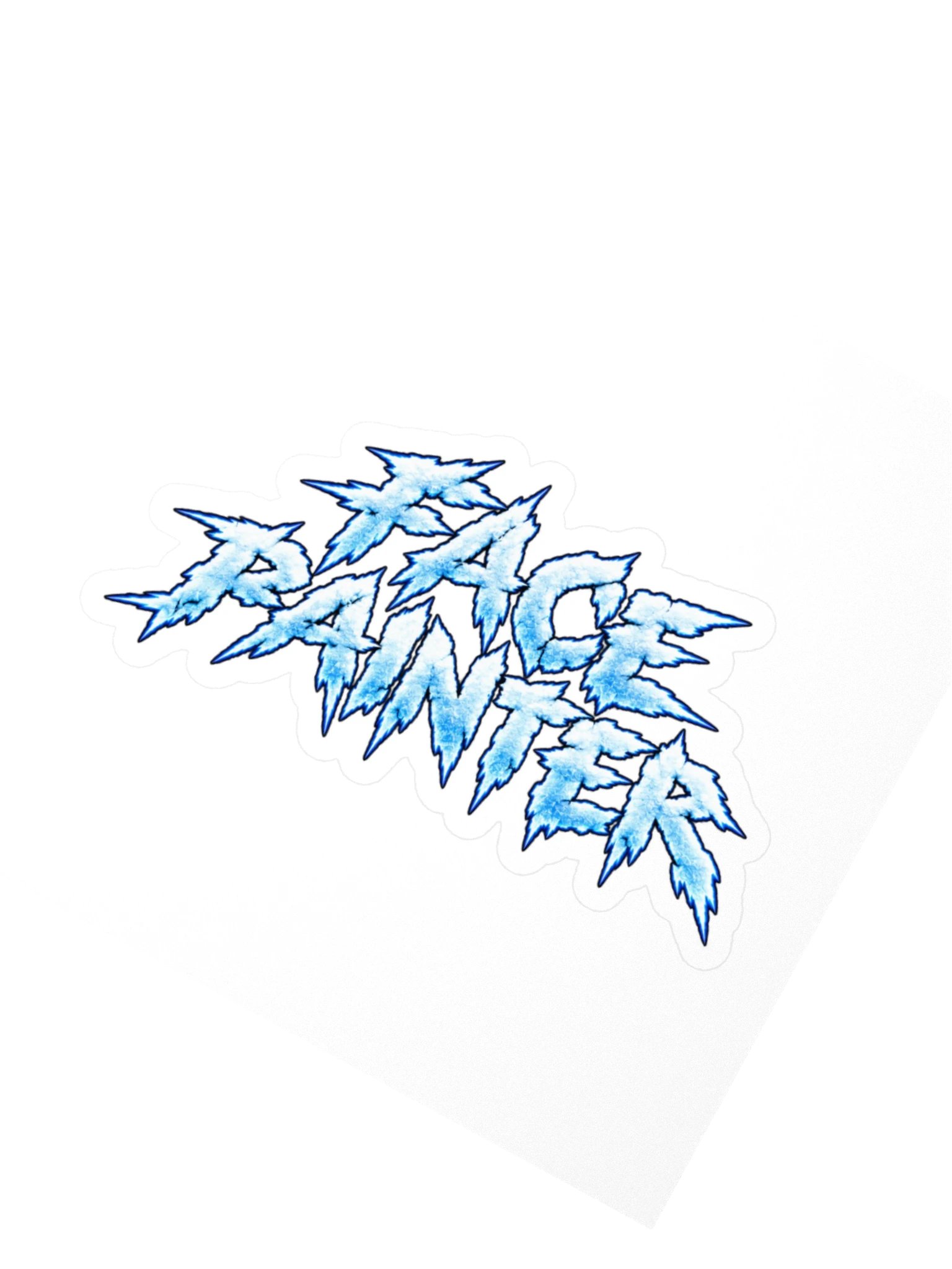 Face Painter Ice Cold Kiss Cut Sticker product image (2)