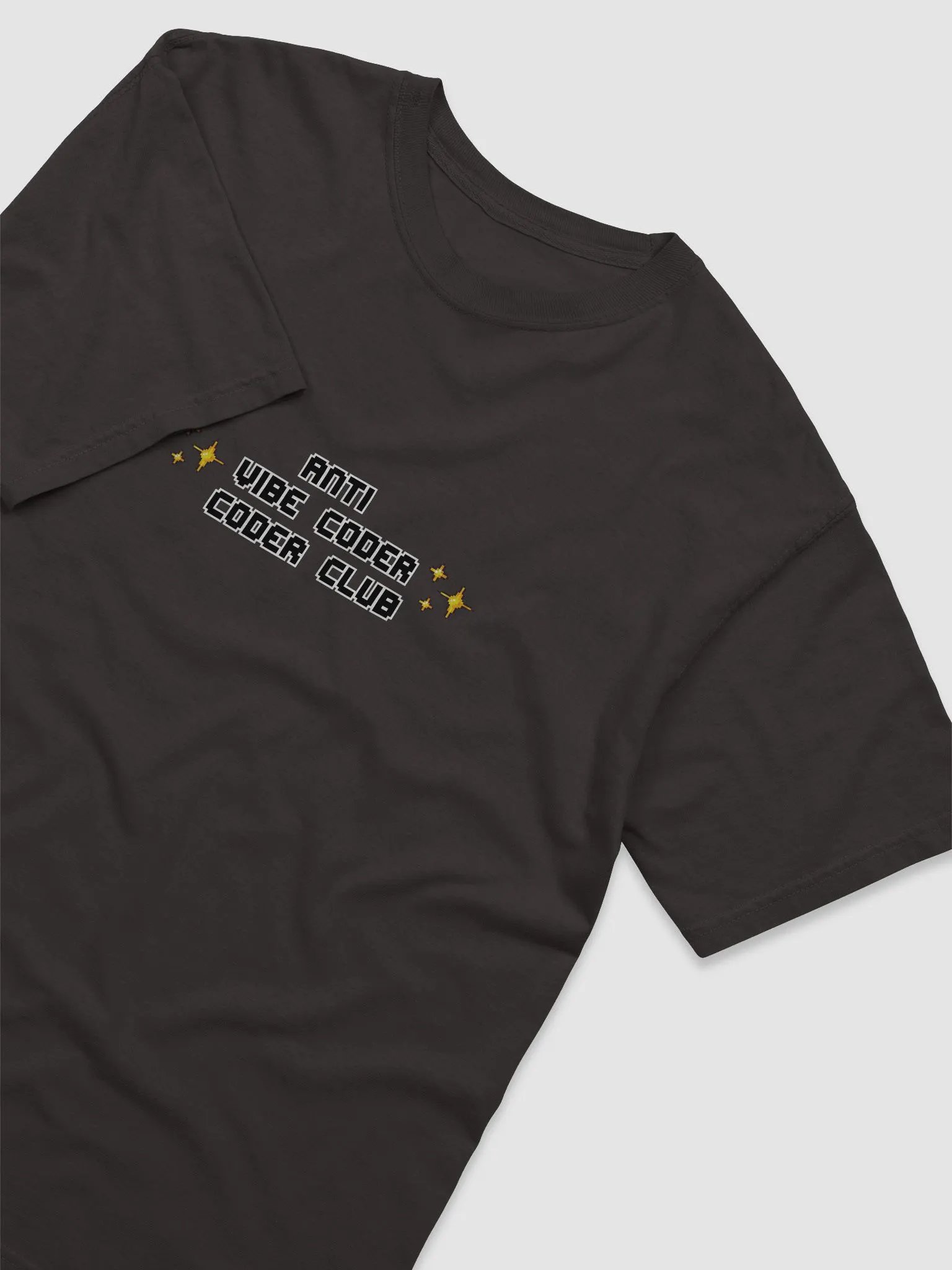 Anti Vibe Coder Coder Club Tee product image (4)