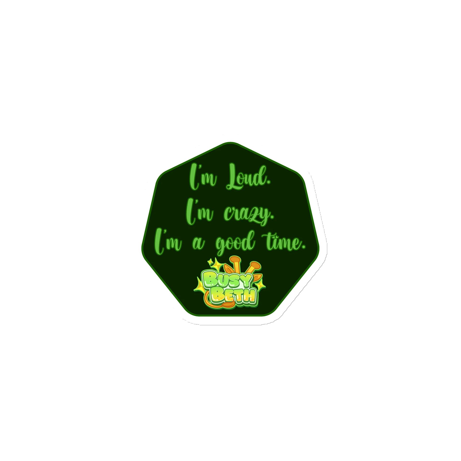BusyBeth Mantra Magnet product image (1)