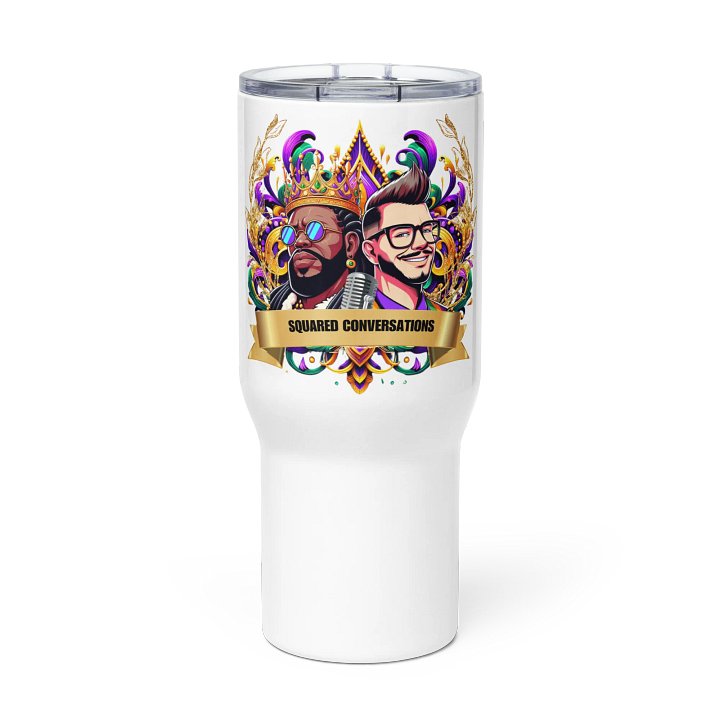 Squared Conversations Travel Mug product image (3)