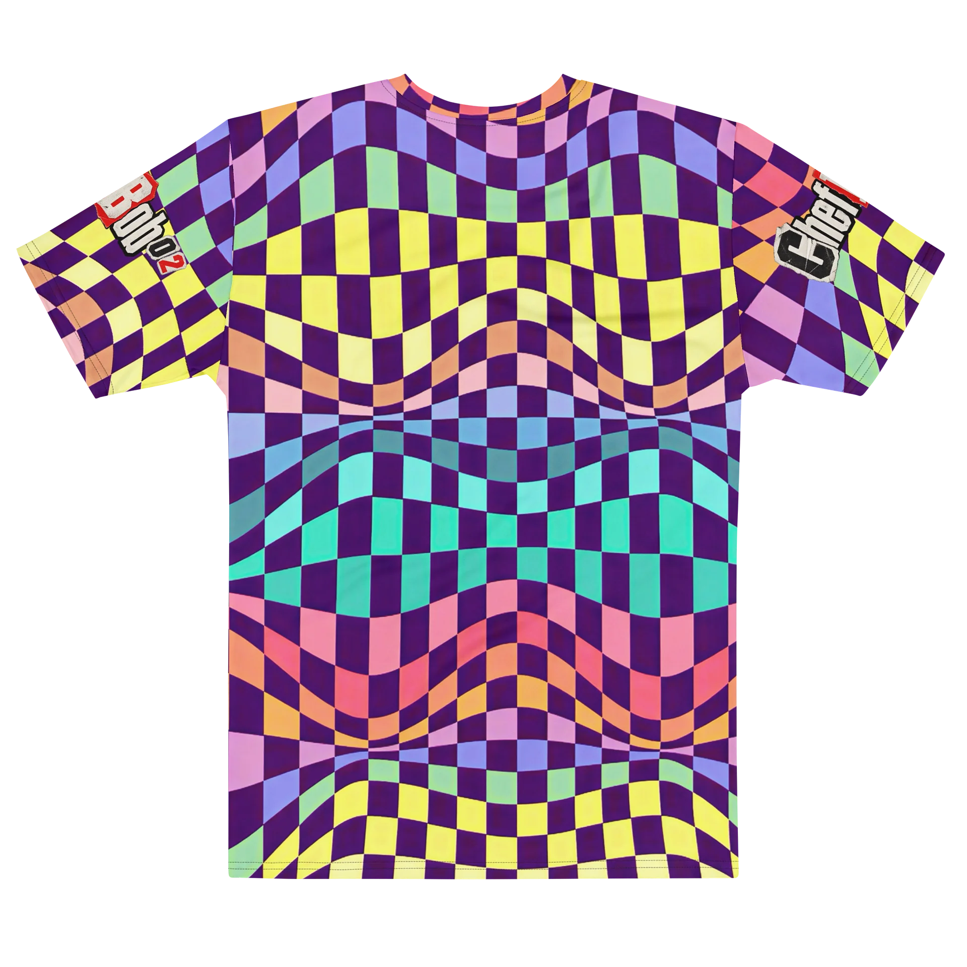 CB02 - Barney Bad Ass - Checkerboard Tee product image (2)