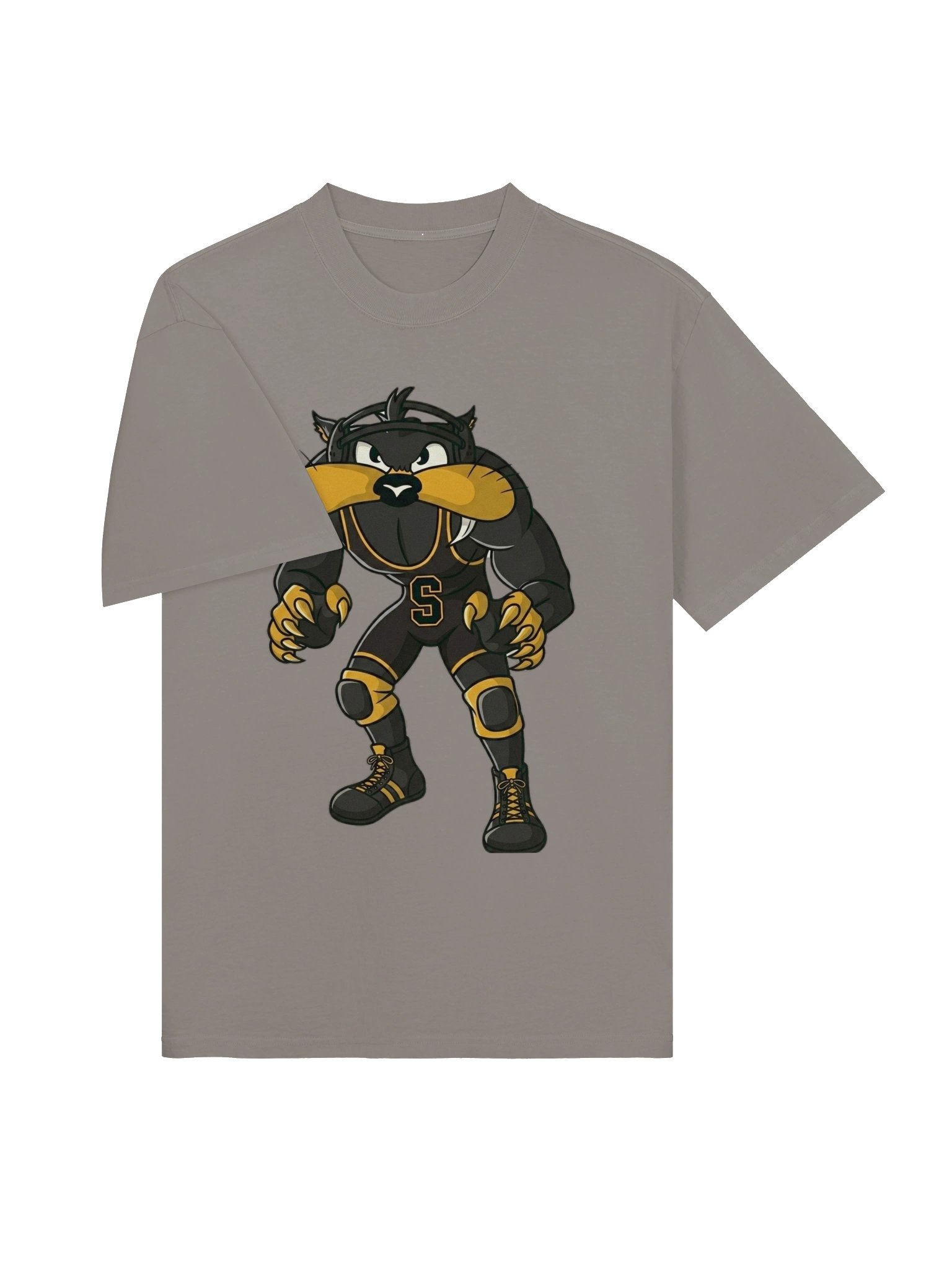Sabercats Gold Mascot Oversized Tee product image (11)