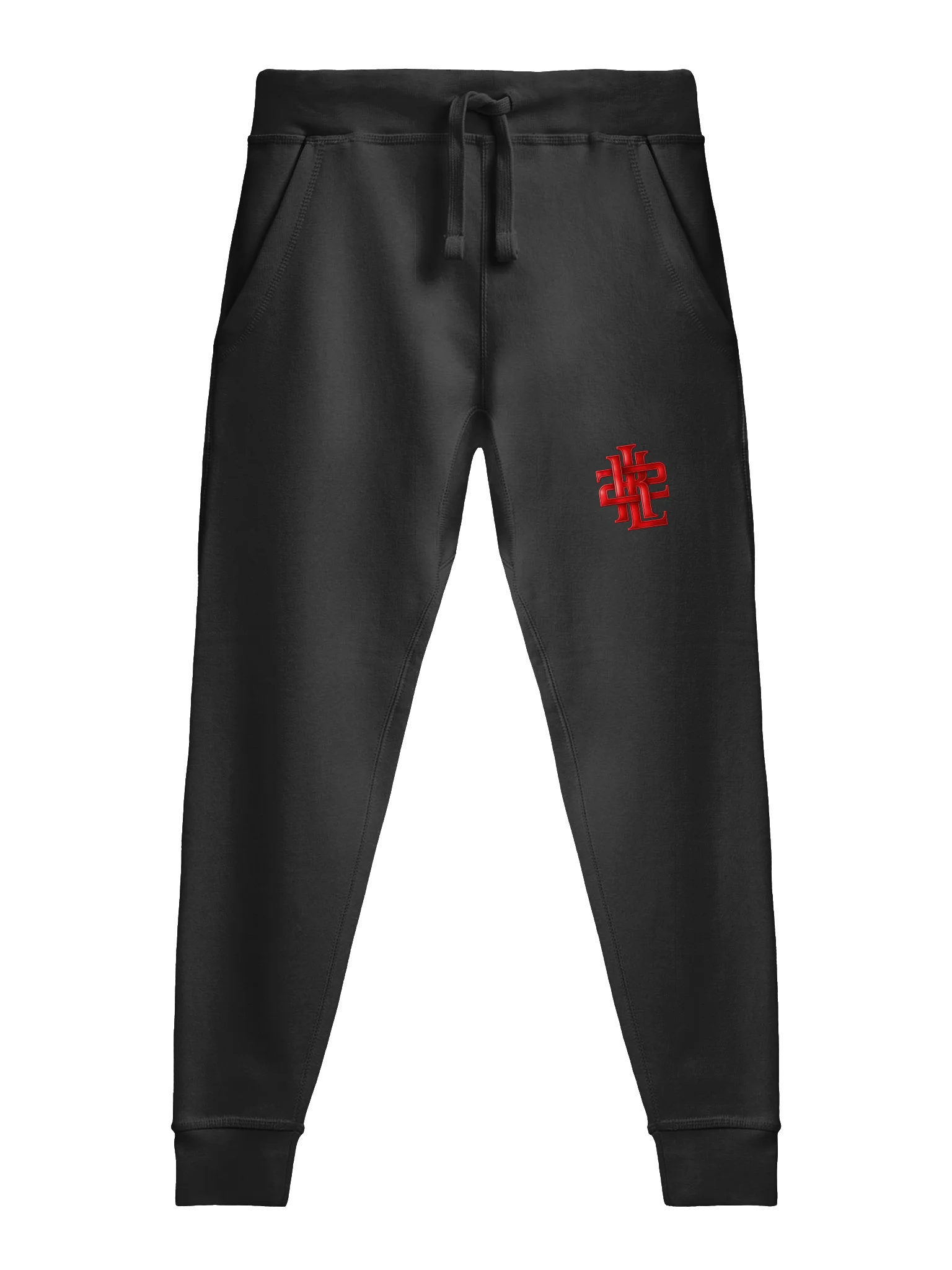 Red Monogram H/R Fleece Joggers product image (1)