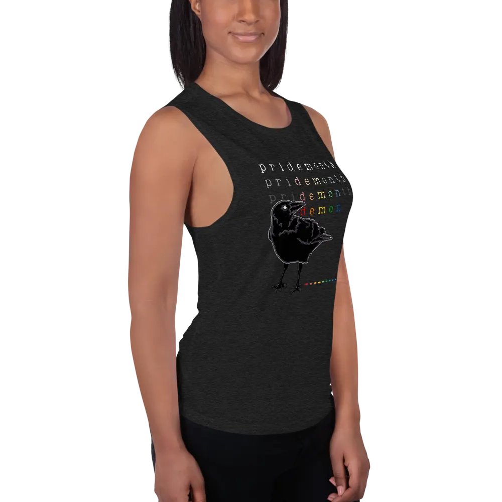 priDEMONth tank (crow) product image (4)