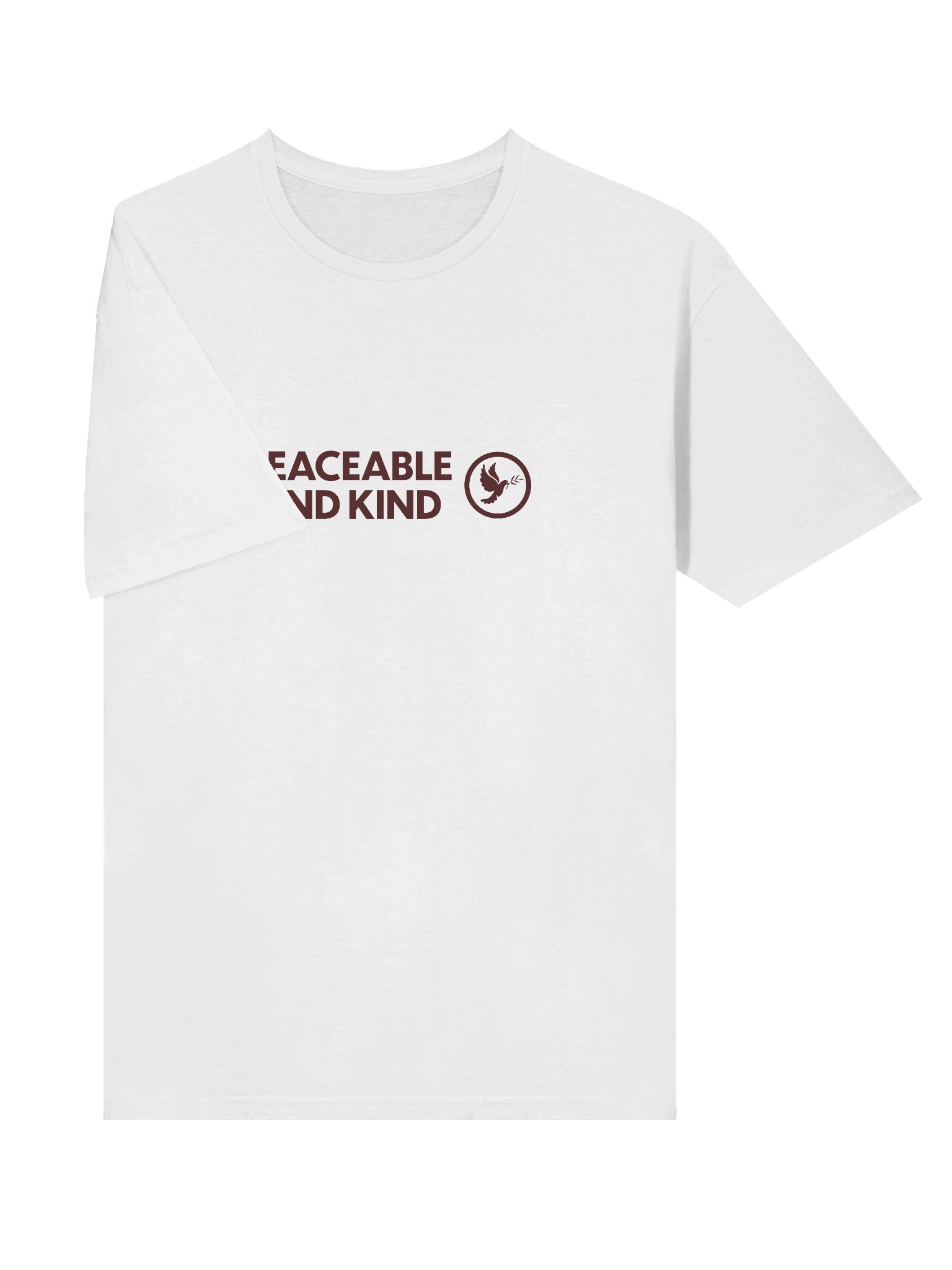 Peaceable and Kind (White Tee) product image (5)