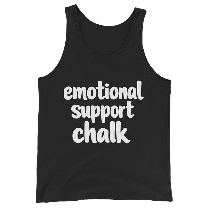 Emtional support chalk guys tank product image (2)