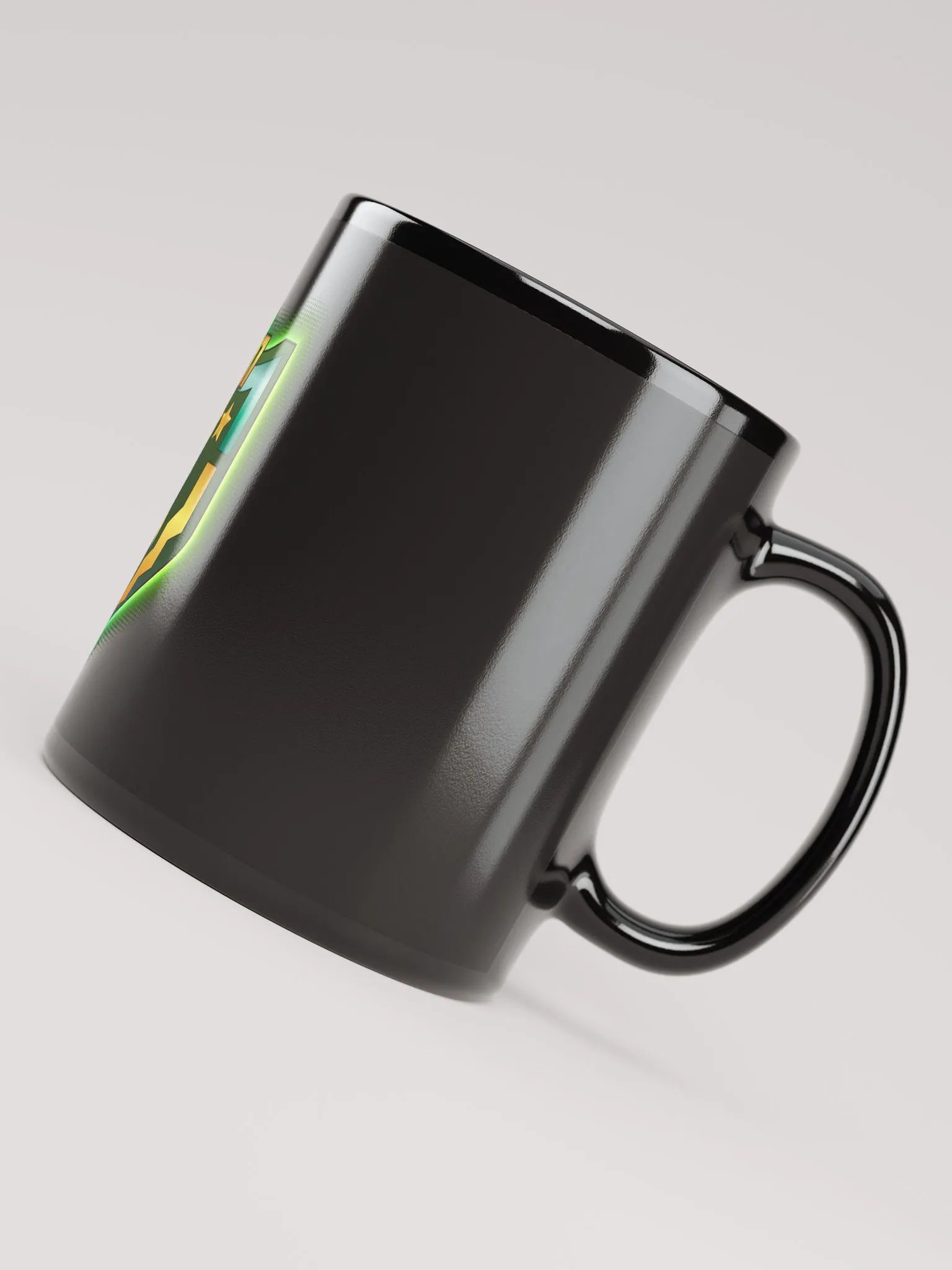JJY Logo Black Coffee mug product image (7)
