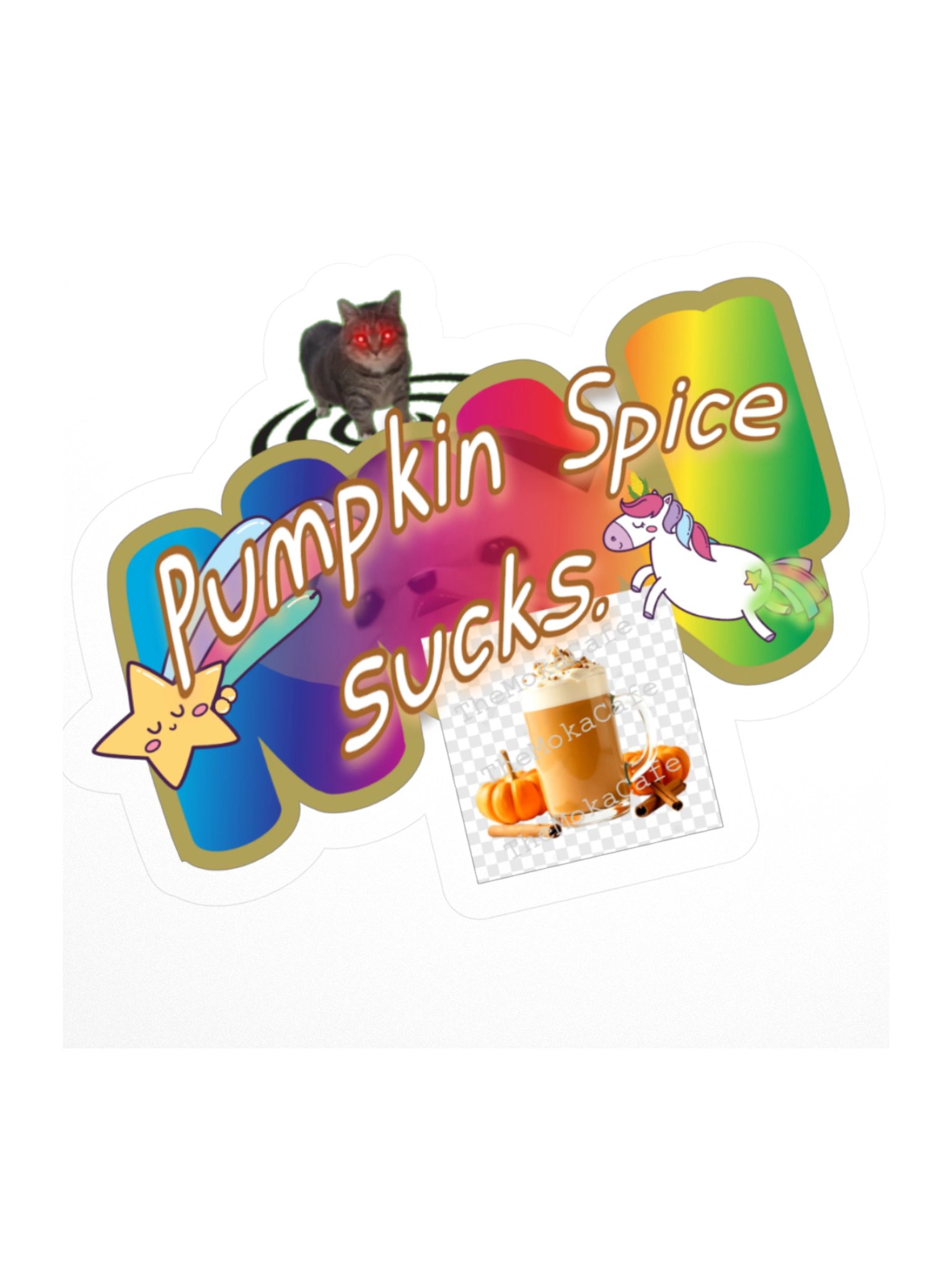 Pumpkin Yikes Sticker product image (2)