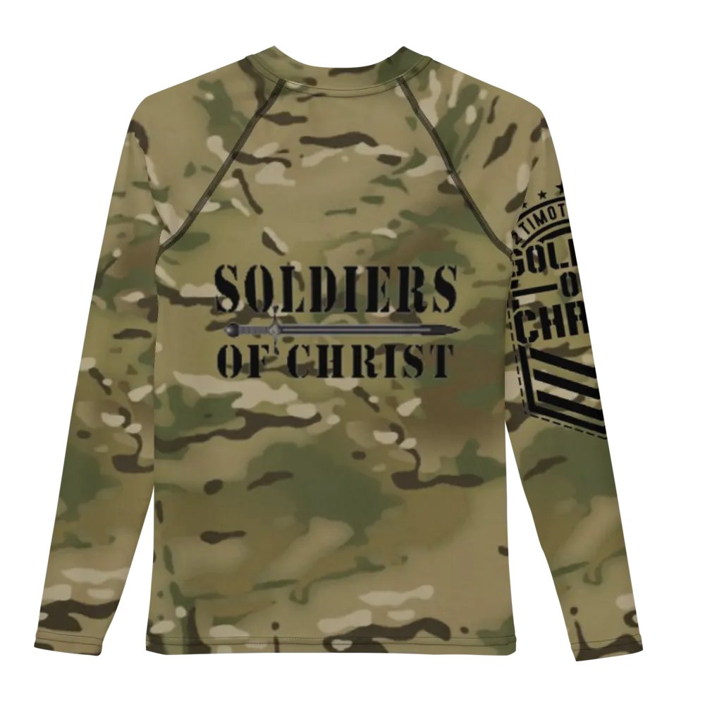 Faithful Camo: Youth Rash Guard - Multicam product image (7)