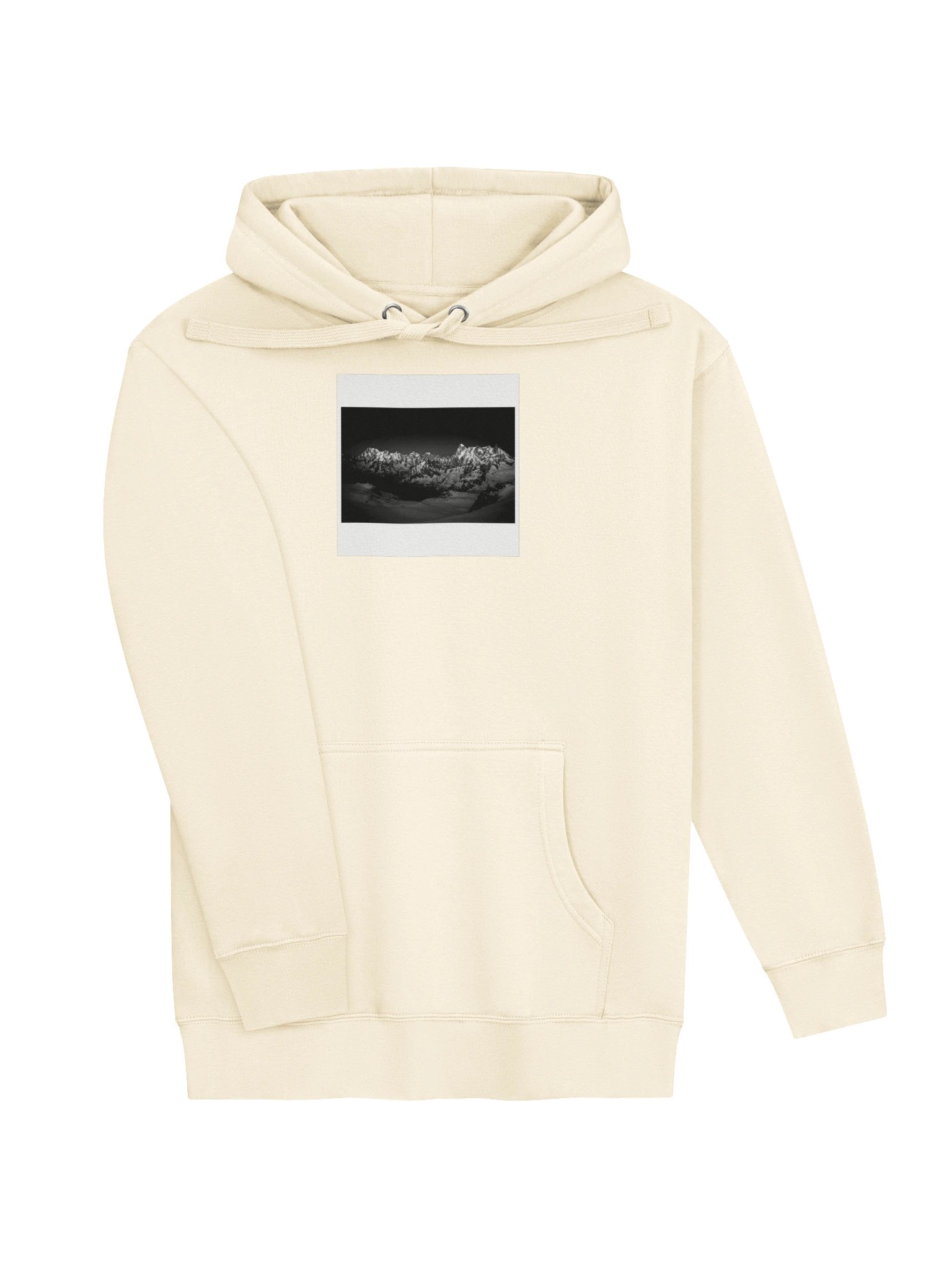 PISTE SOCIETY Mountain Photo Hoodie – Bone product image (3)