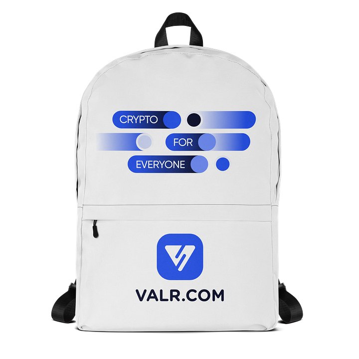 Black & White VALR Backpack product image (1)