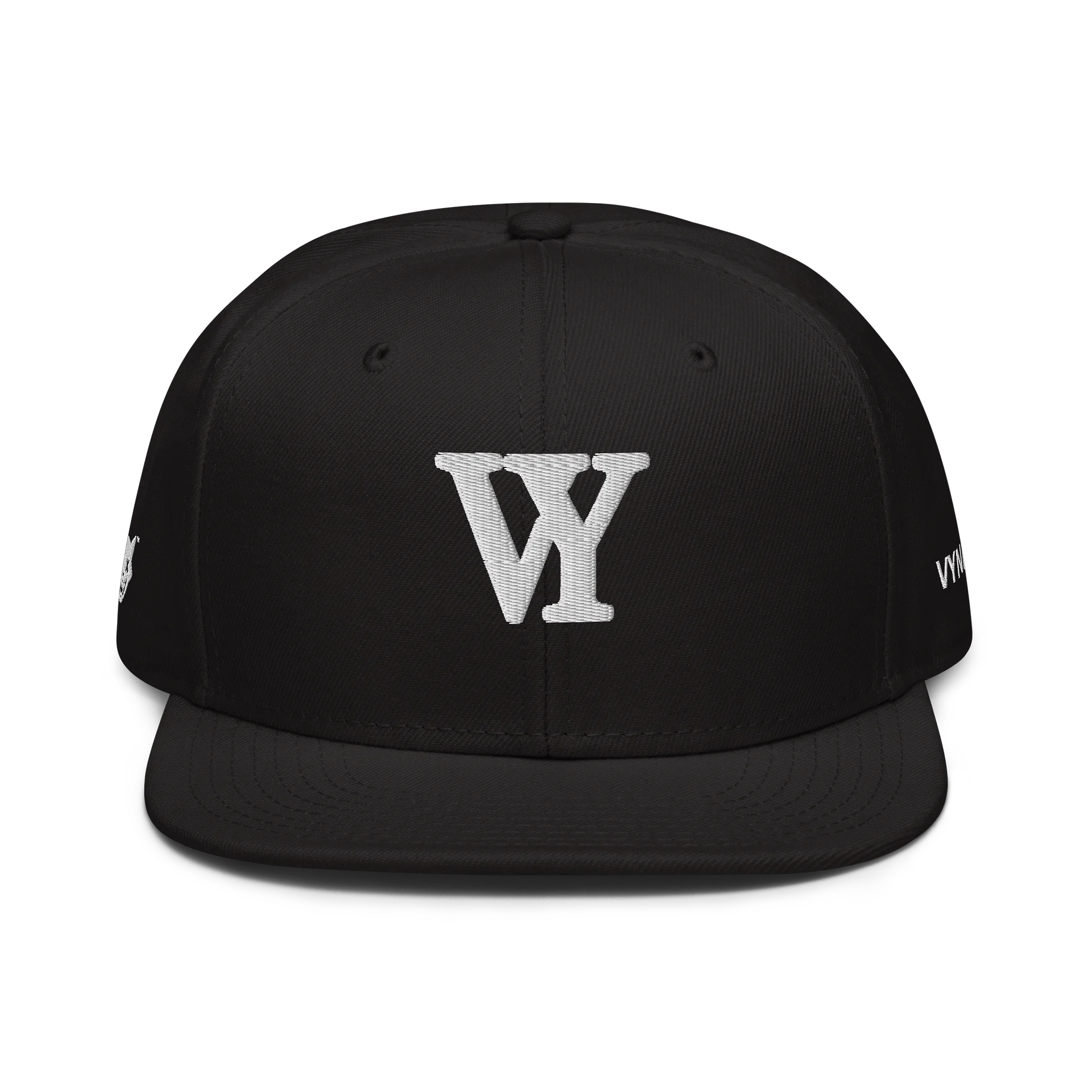 VY monogram Wool Blend Snapback BLACK product image (1)