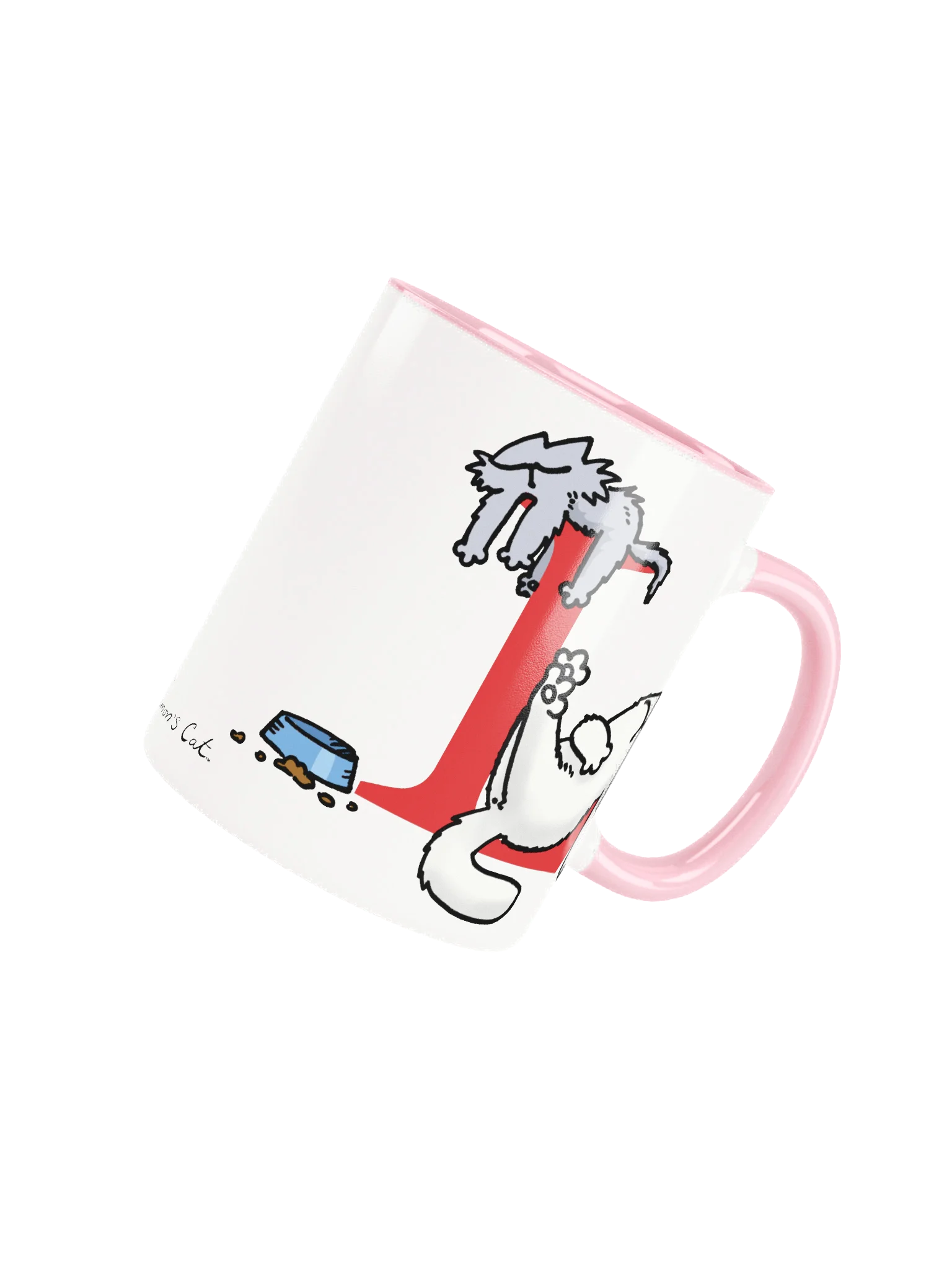 Cat Monogram Mug - L product image (4)