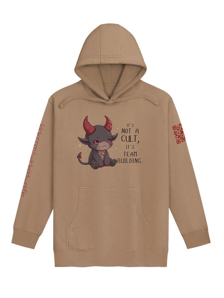 Dark Text Team Building Hoodie product image (1)