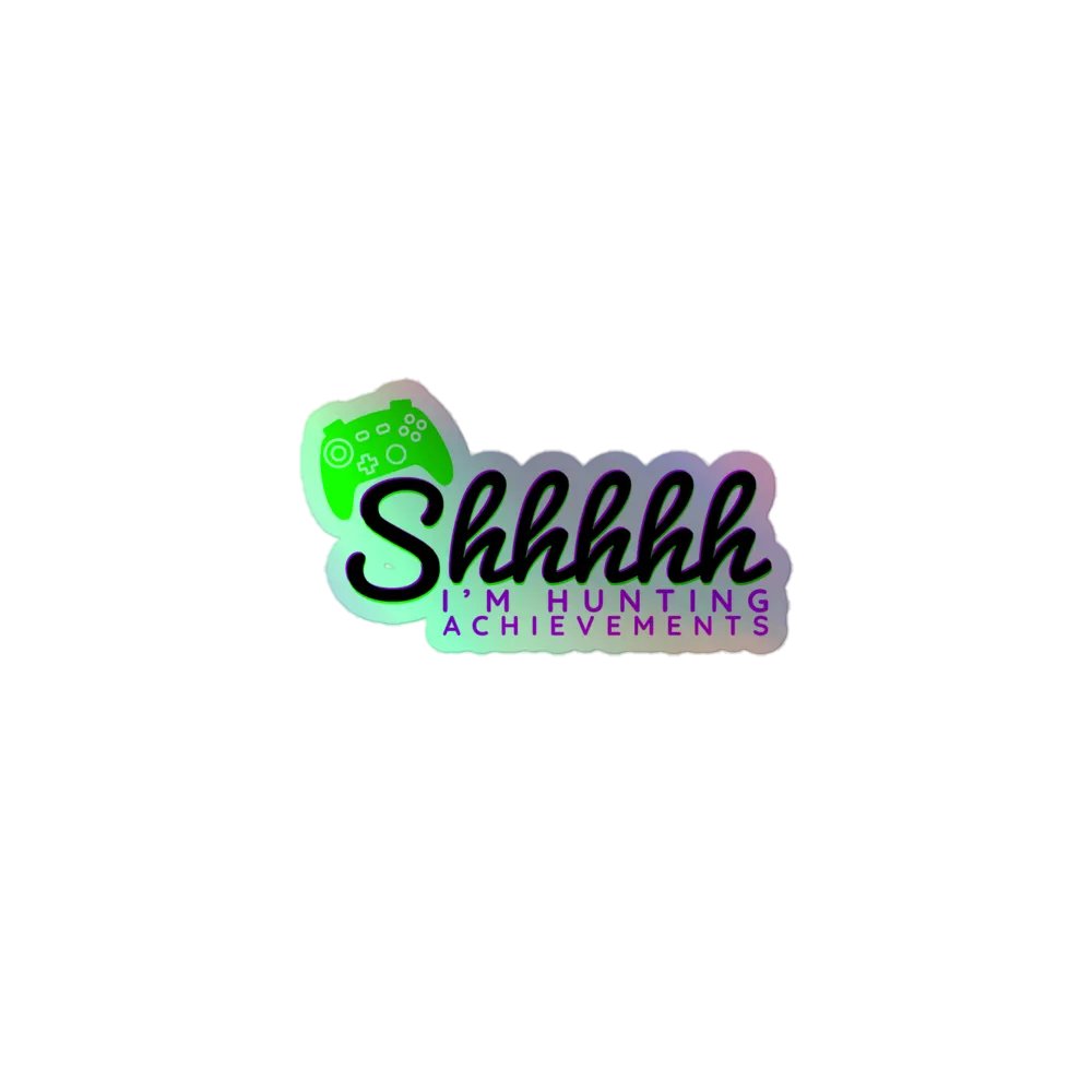 Shhhhh Holo Sticker product image (1)