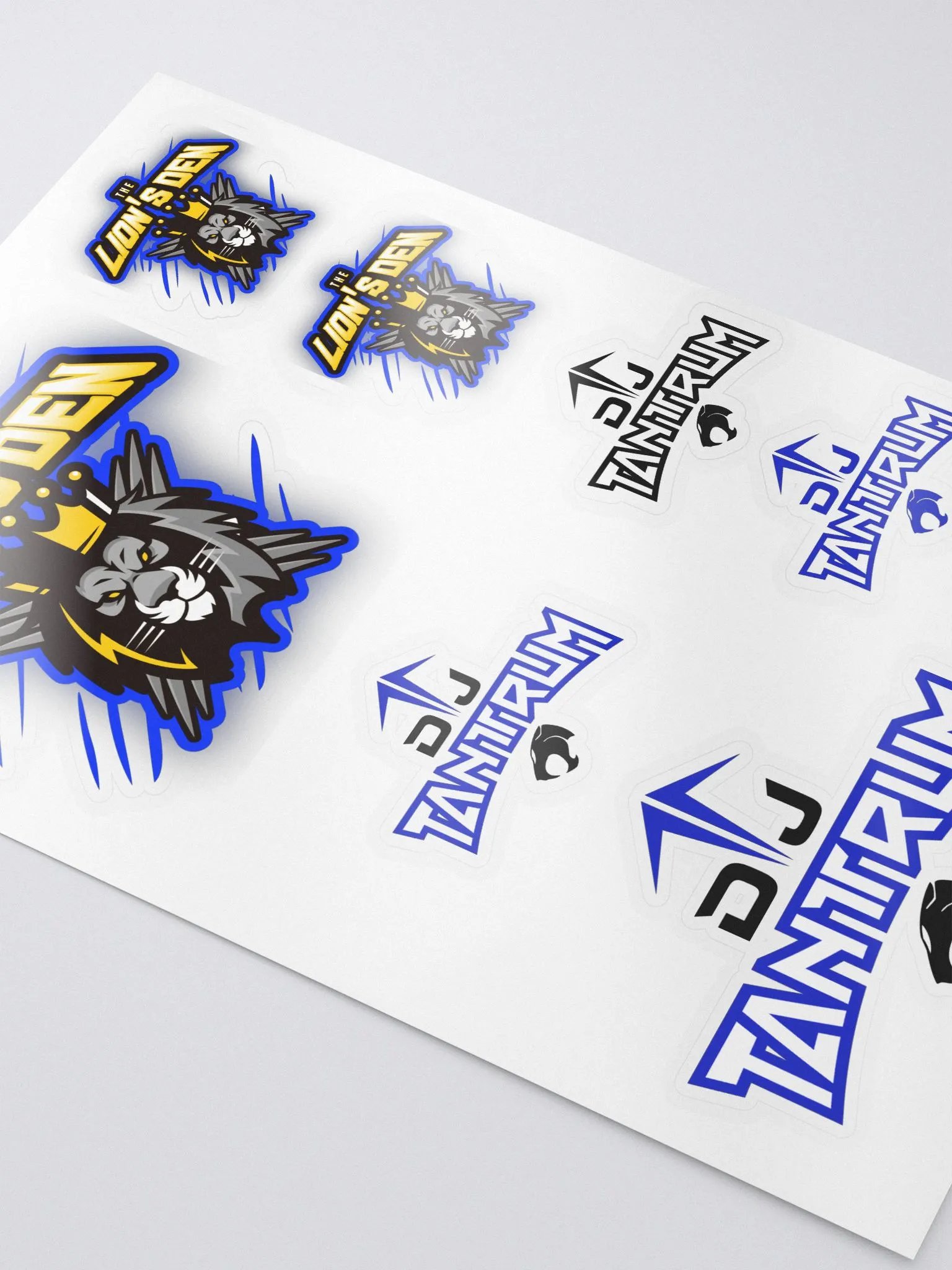 DJ TanTrum & Lion's Den Logo Stickers product image (3)