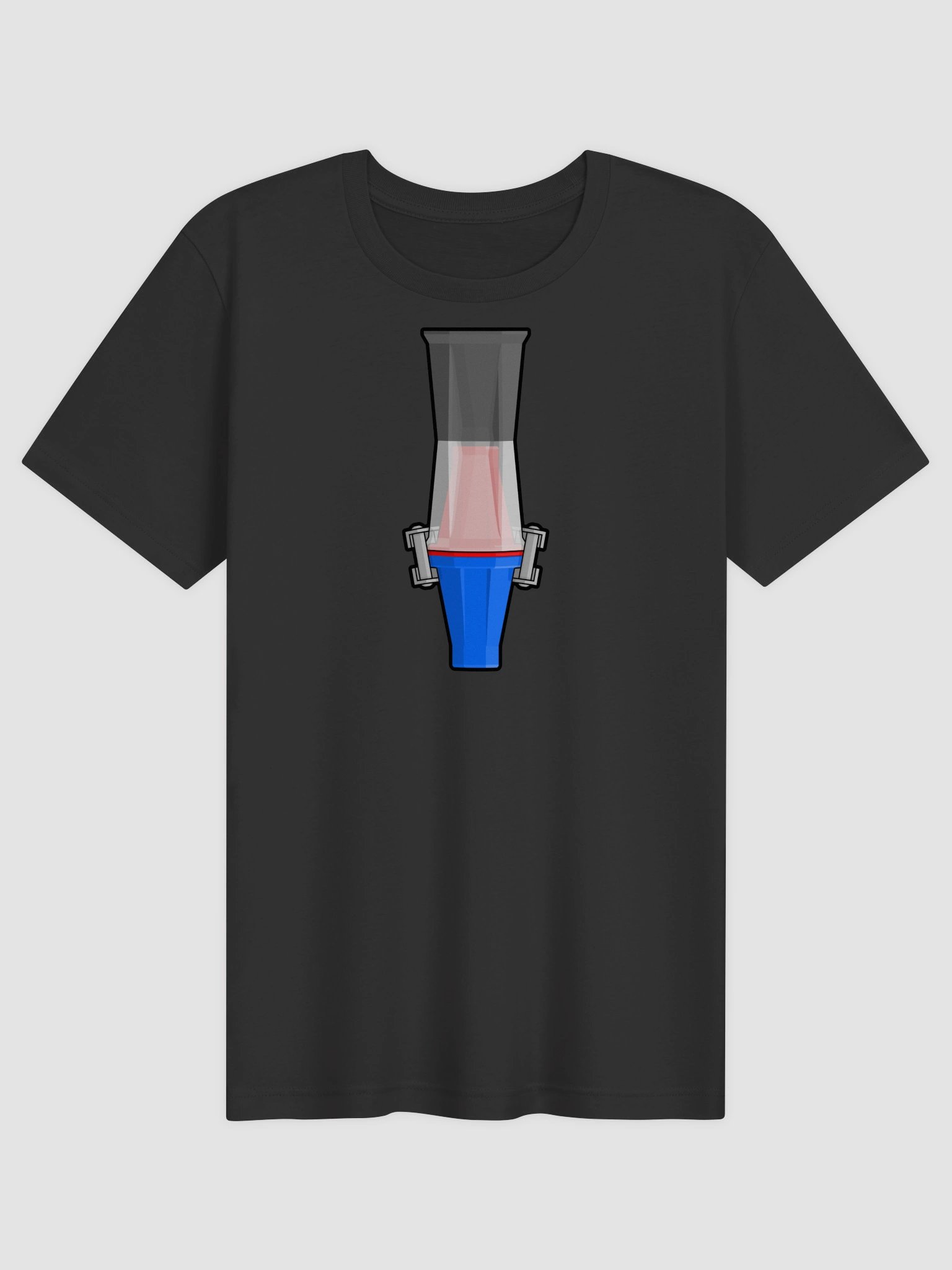 Pin Cup Claw Stack T-Shirt Blue product image (1)