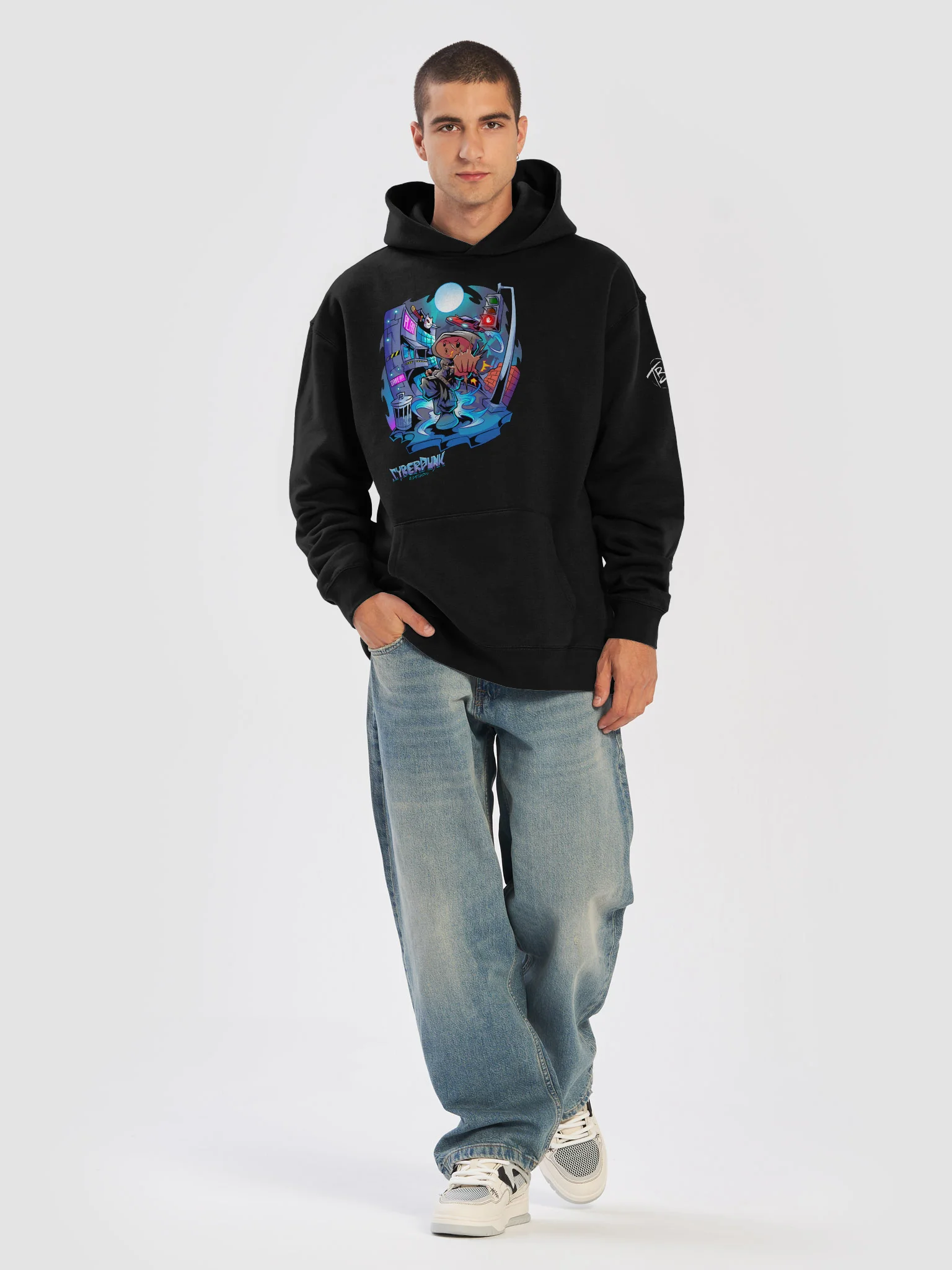 The Bullyvard Cyber-Punk Edition Hoodie product image (5)