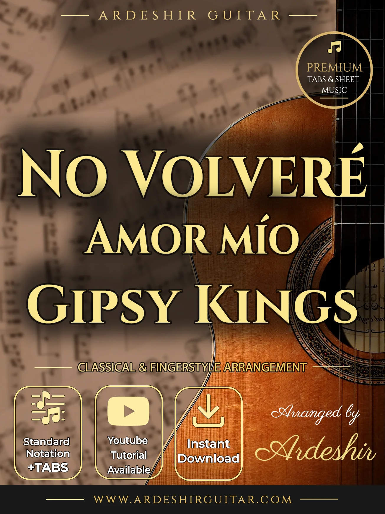 No Volvere (Amor Mio) – Gipsy Kings product image (1)