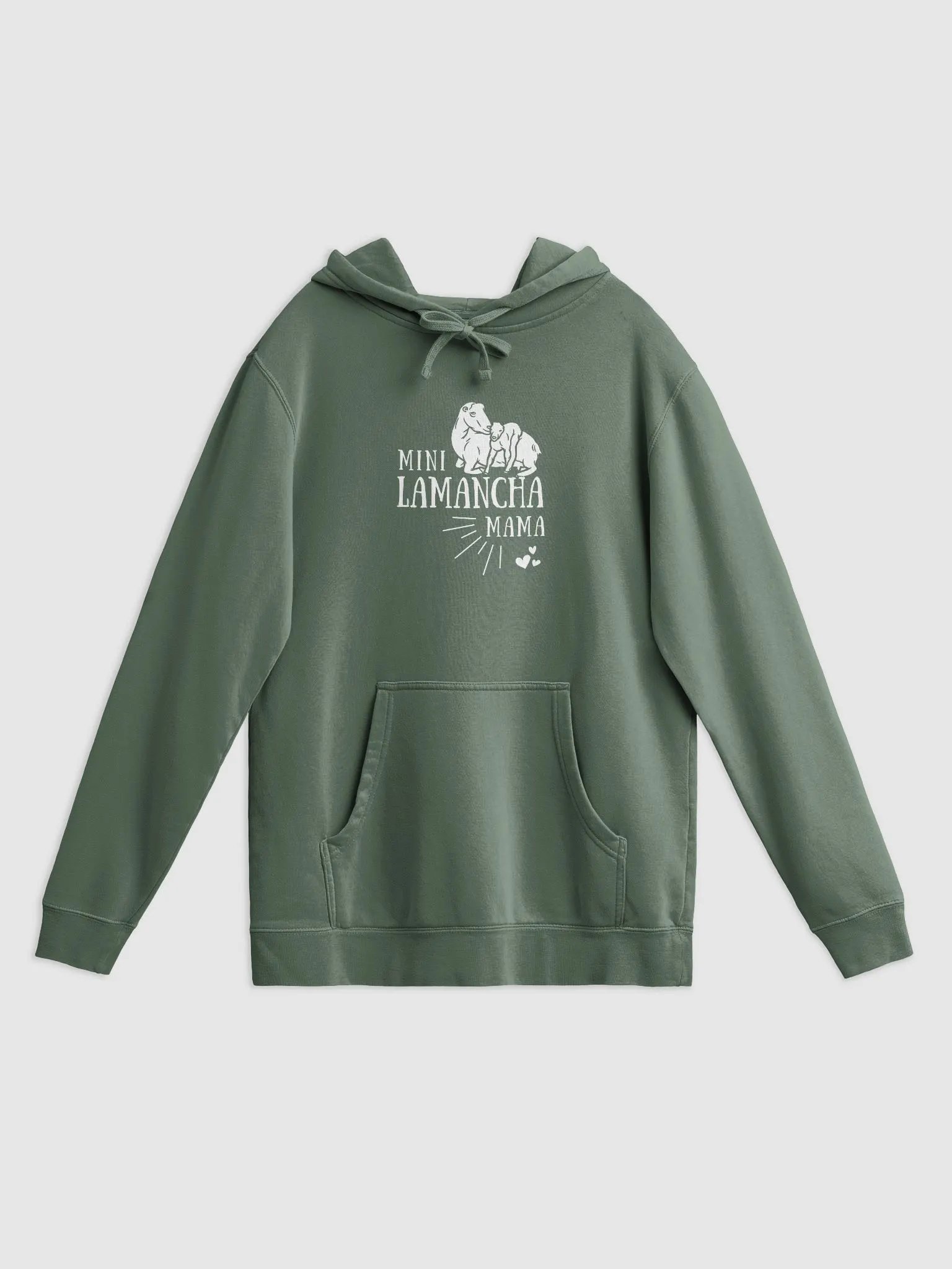 Mini Lamancha Mama Pigment Dyed Hoodie product image (21)