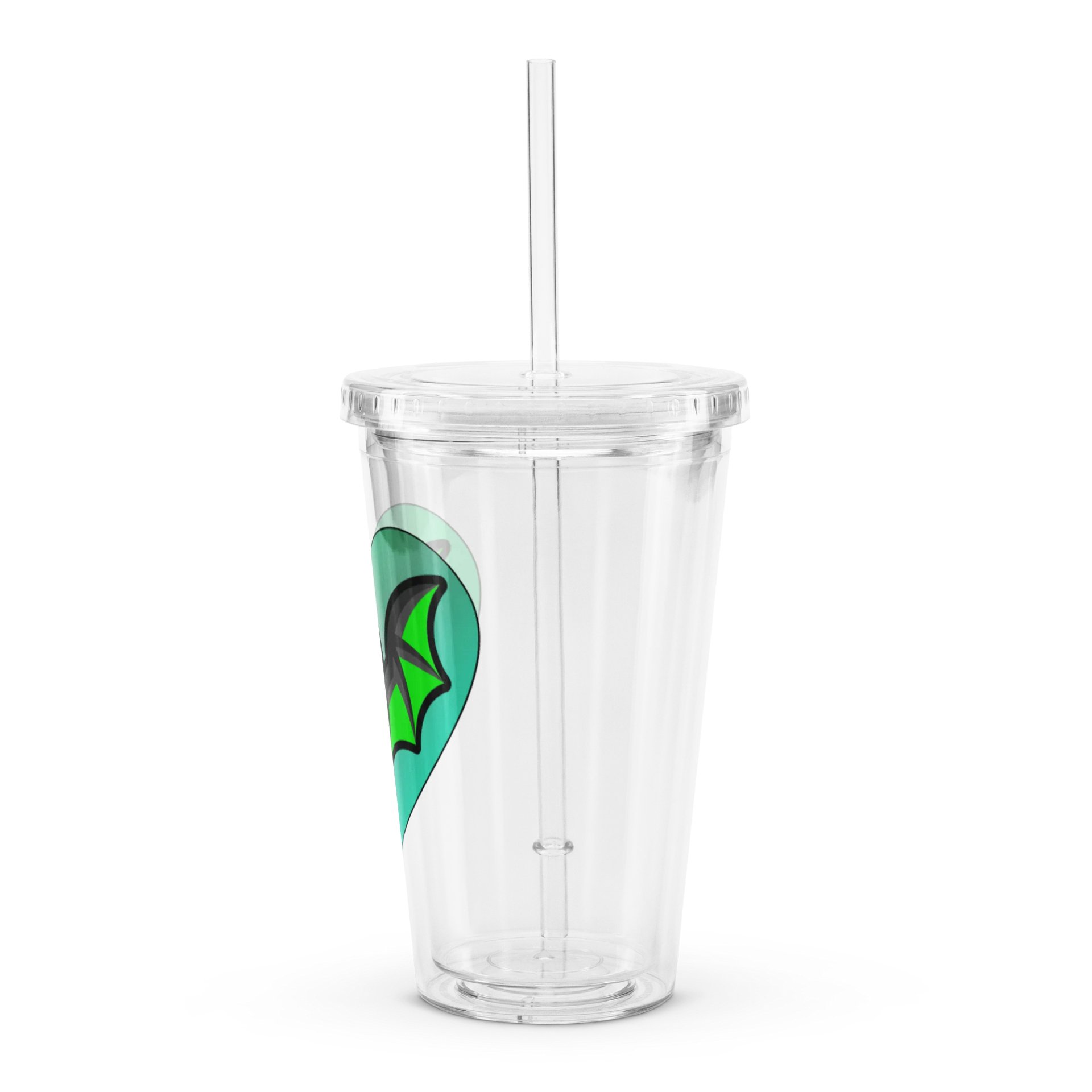 Bat Heart Clear Cup product image (4)