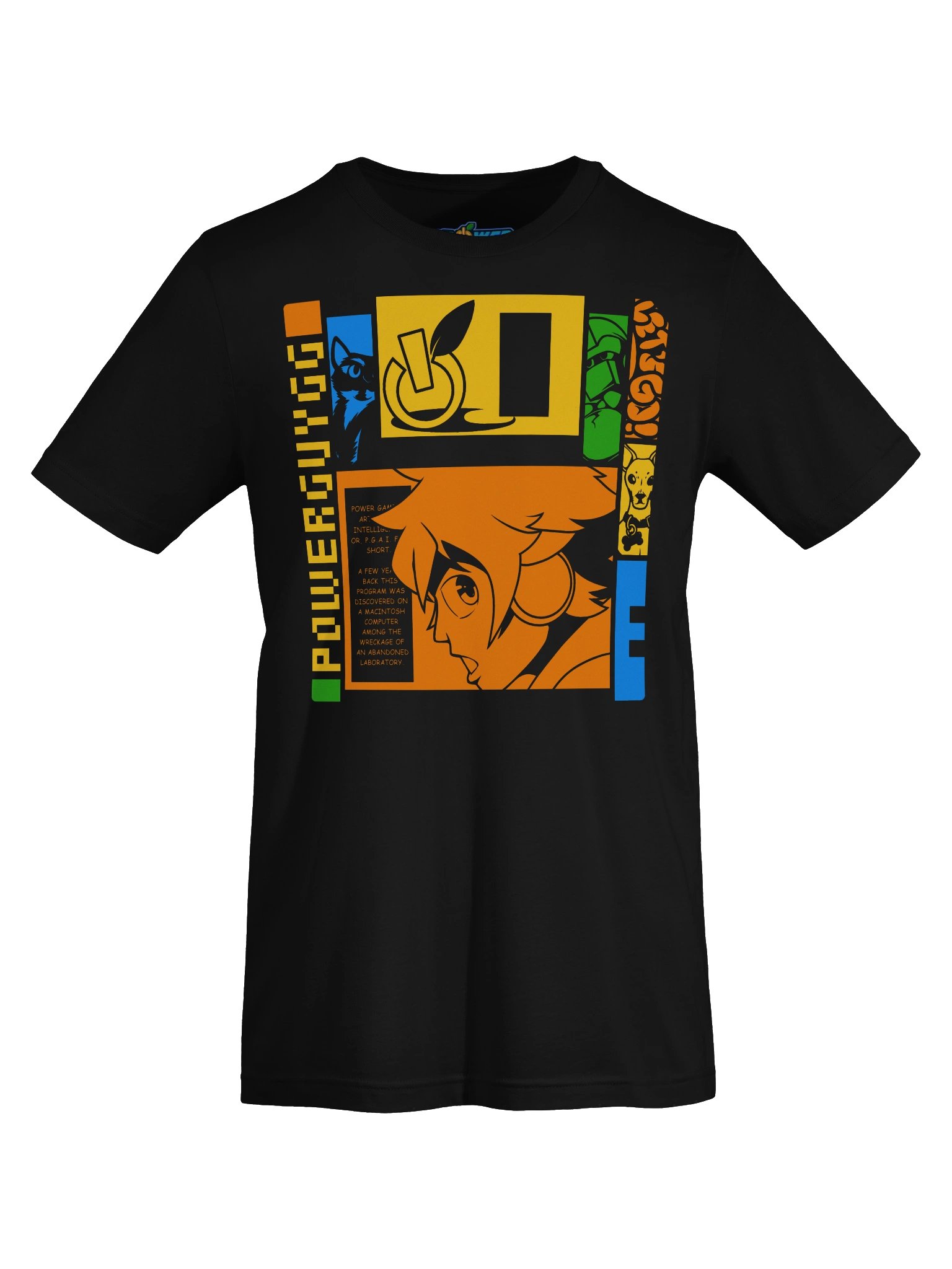 PowerGuyGG Floppy Disk Graphic Tee product image (5)