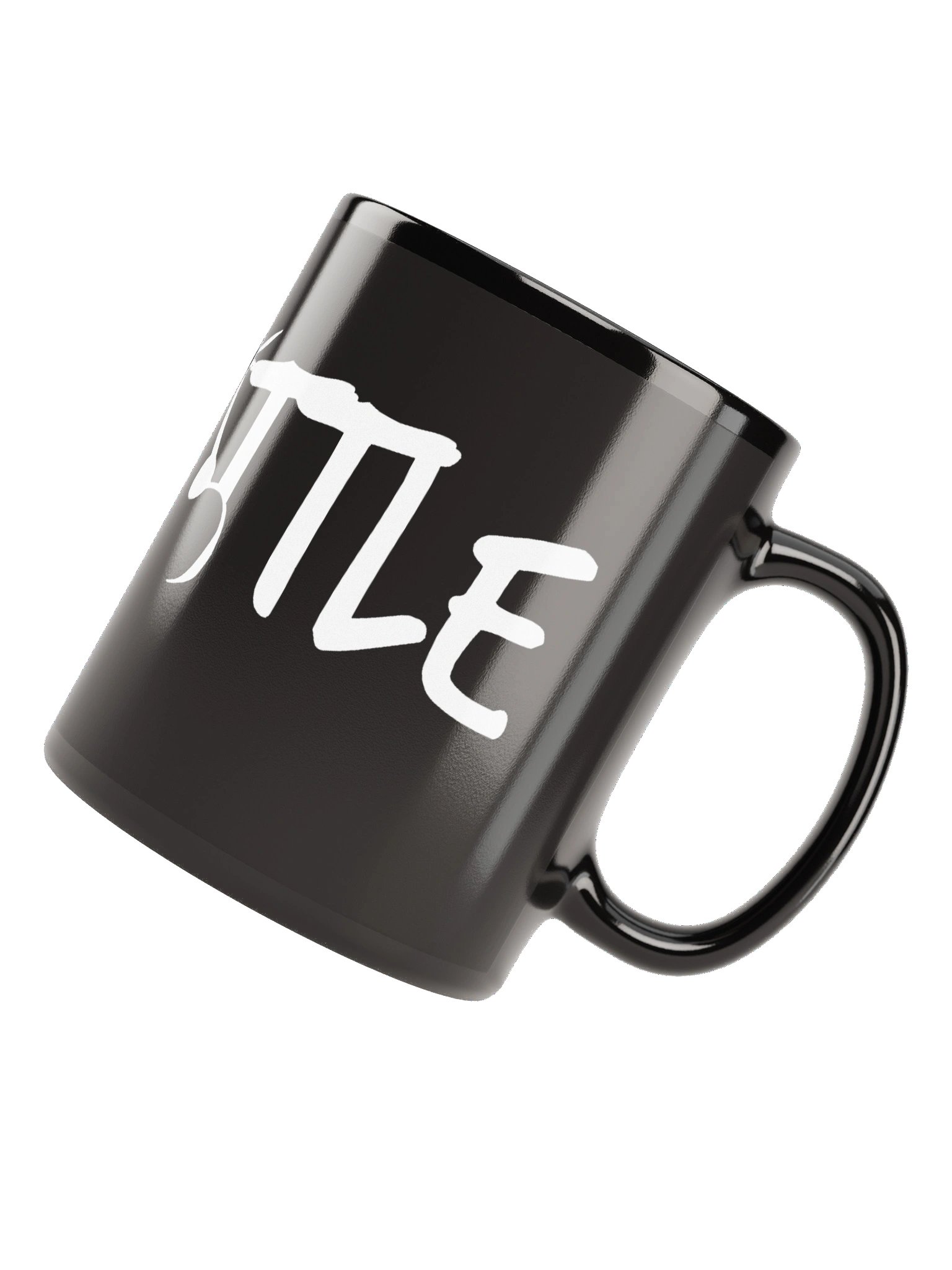Rattle Black Mug product image (4)