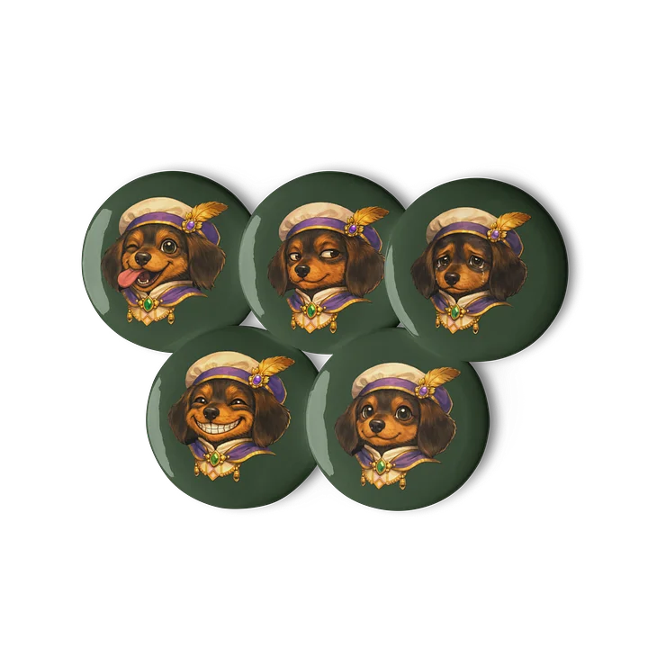 Kingdoms Herald Pin Button Set product image (2)