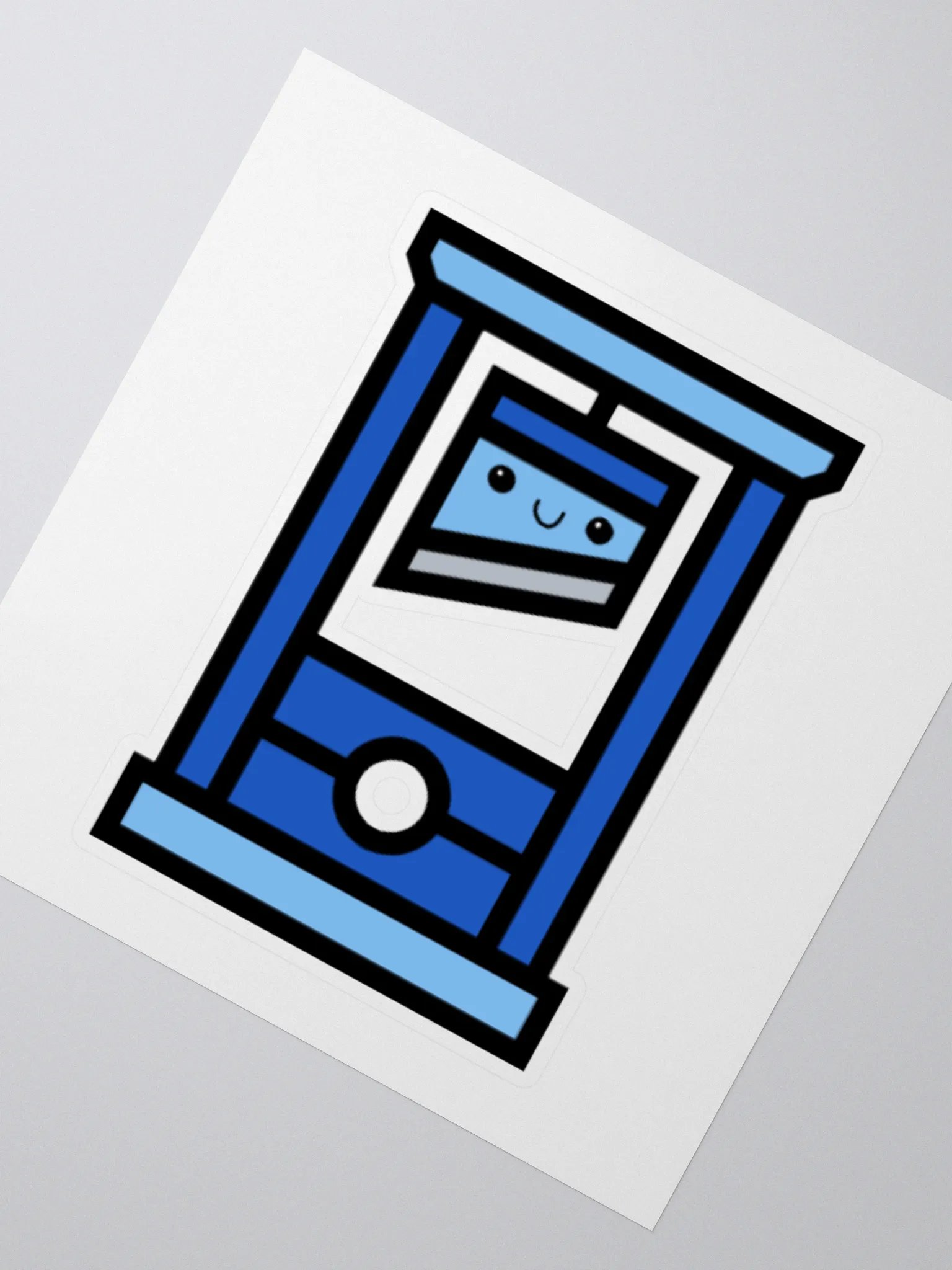 Blue Slicer Sticker product image (6)