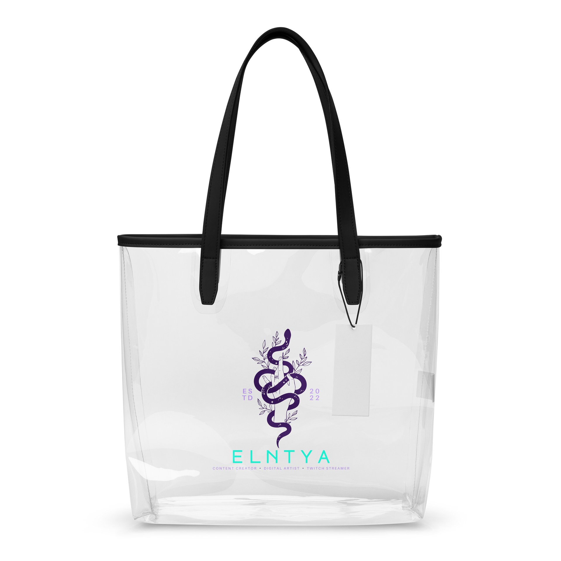 El Snek Logo Clear Tote Bag product image (1)