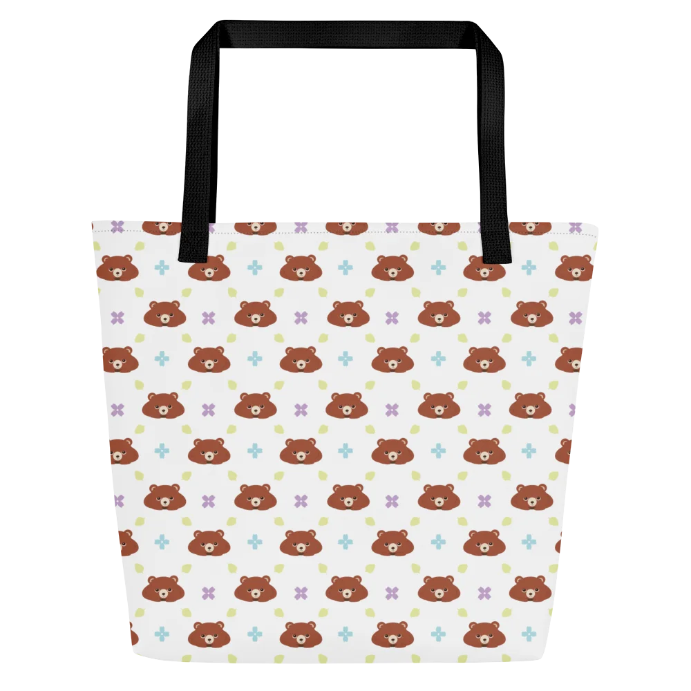 Beaver Pattern Tote Bag product image (1)