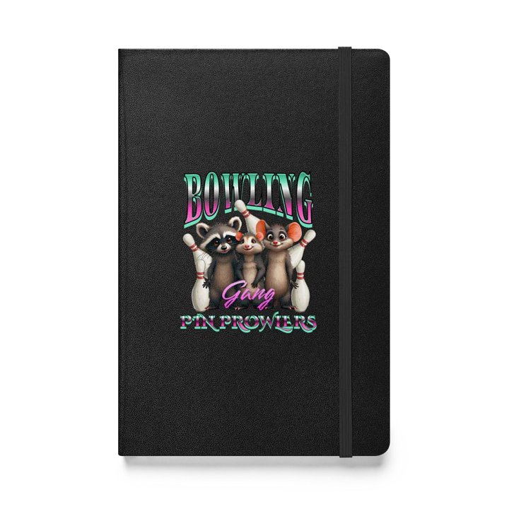 Bowling Gang Pin Prowlers Raccoon Hardcover Notebook product image (1)