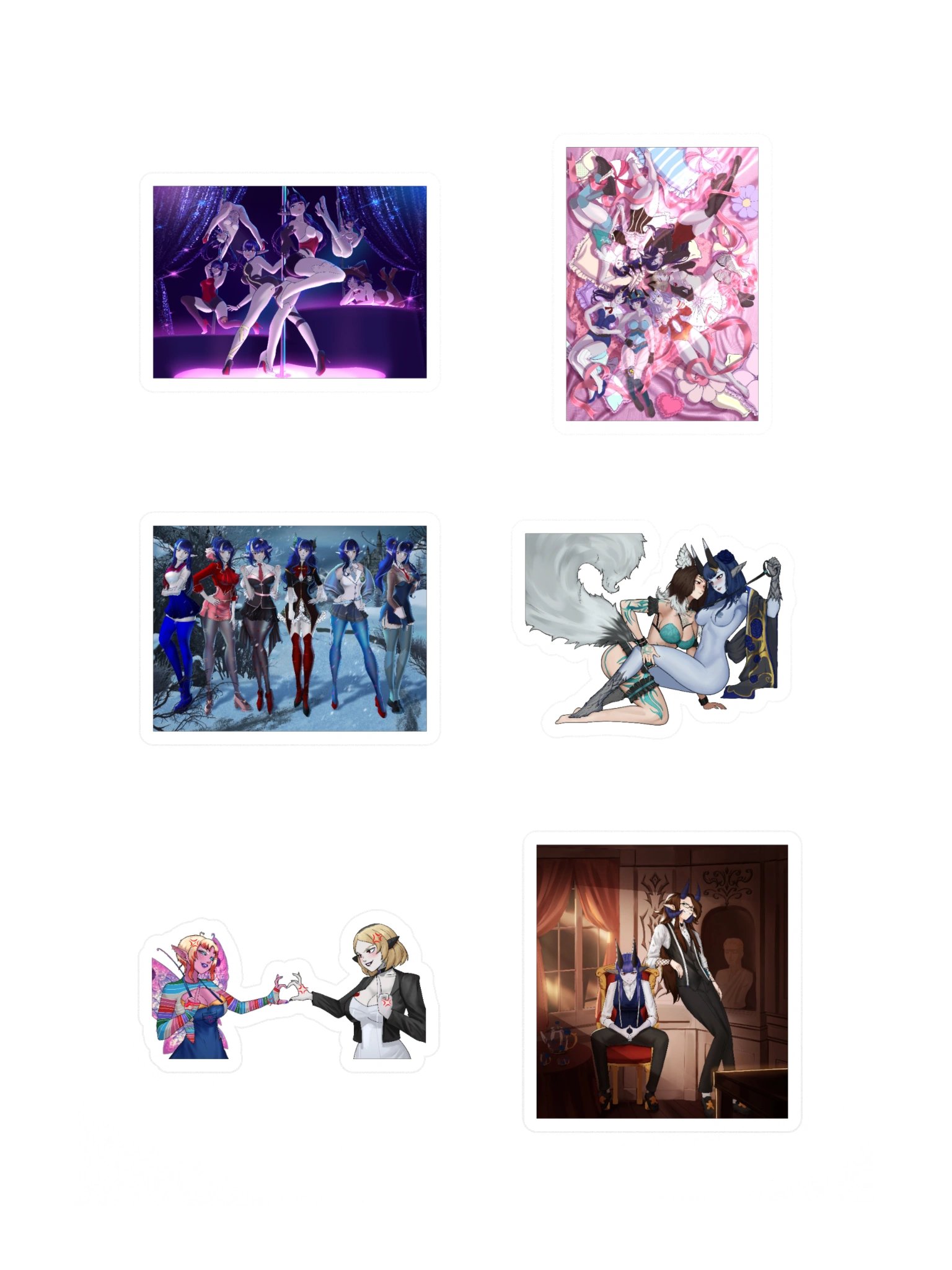 VTuber Sticker Sheet product image (3)