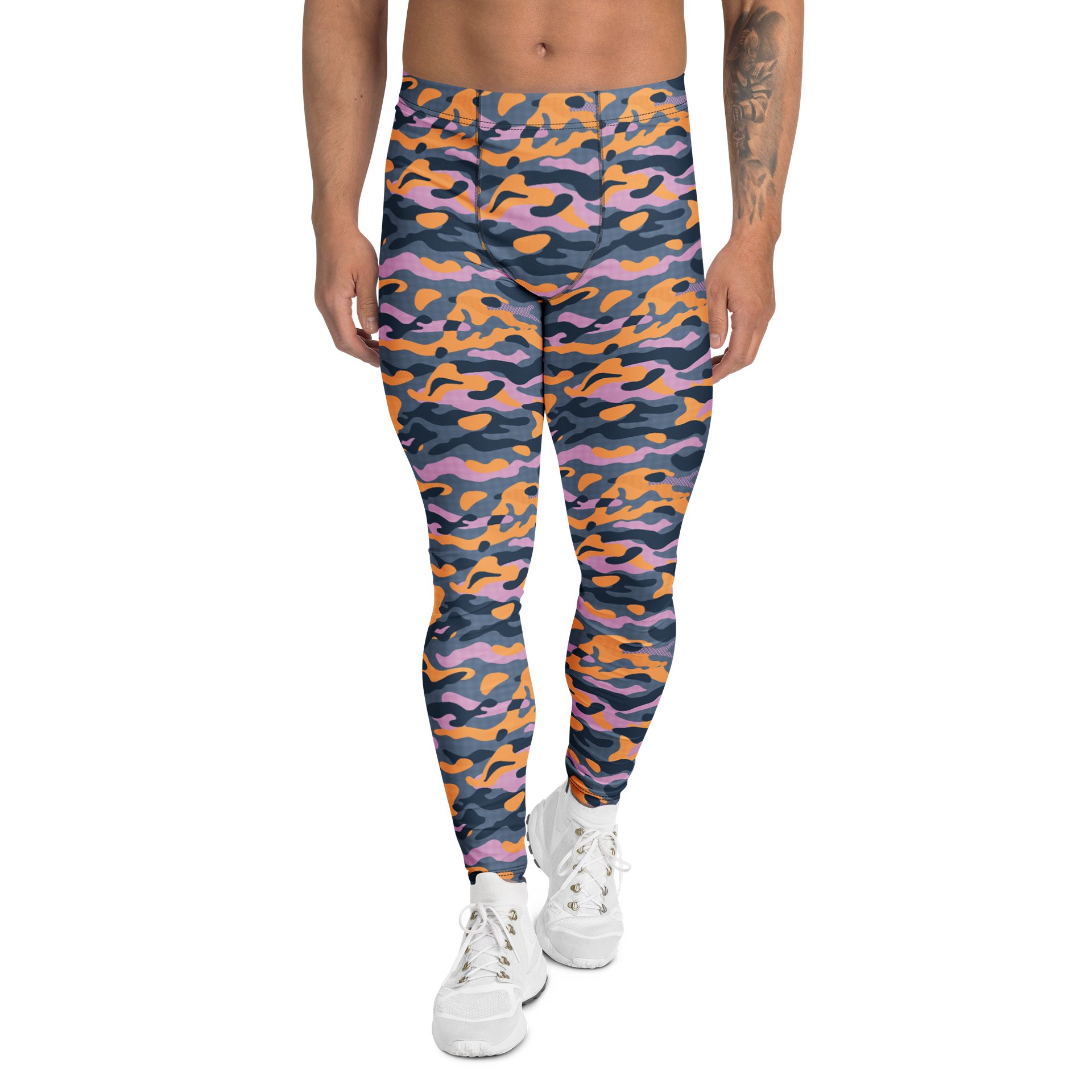 Comfortable Men’s Leggings with Camouflage Print product image (1)